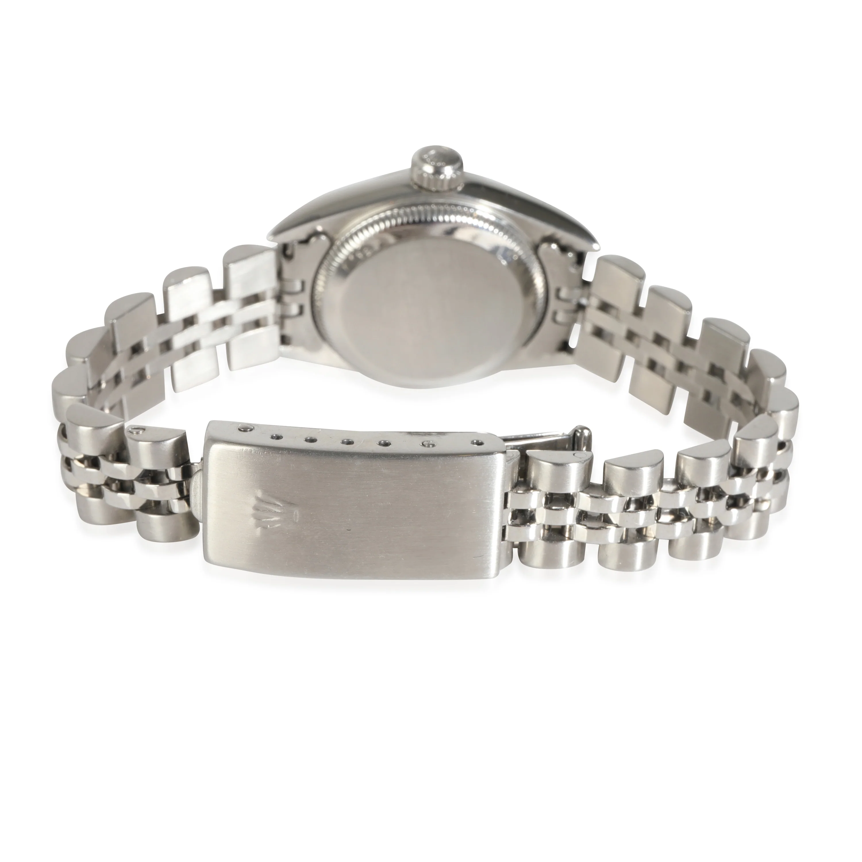Oyster Perpetual 67194 Womens Watch in 18kt Stainless Steel/White Gold - Image 4