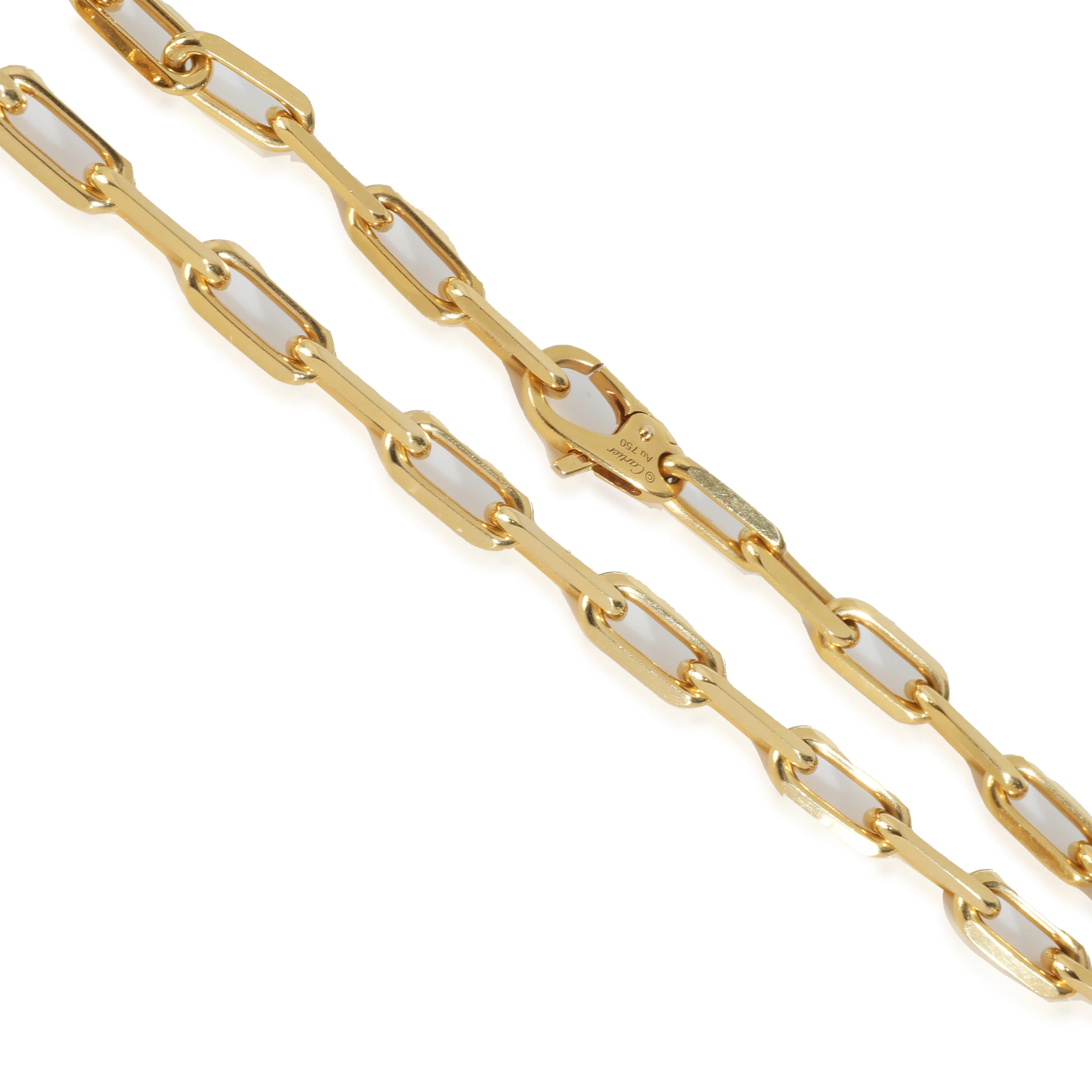 Santos de Cartier Necklace (Yellow Gold) - Image 3