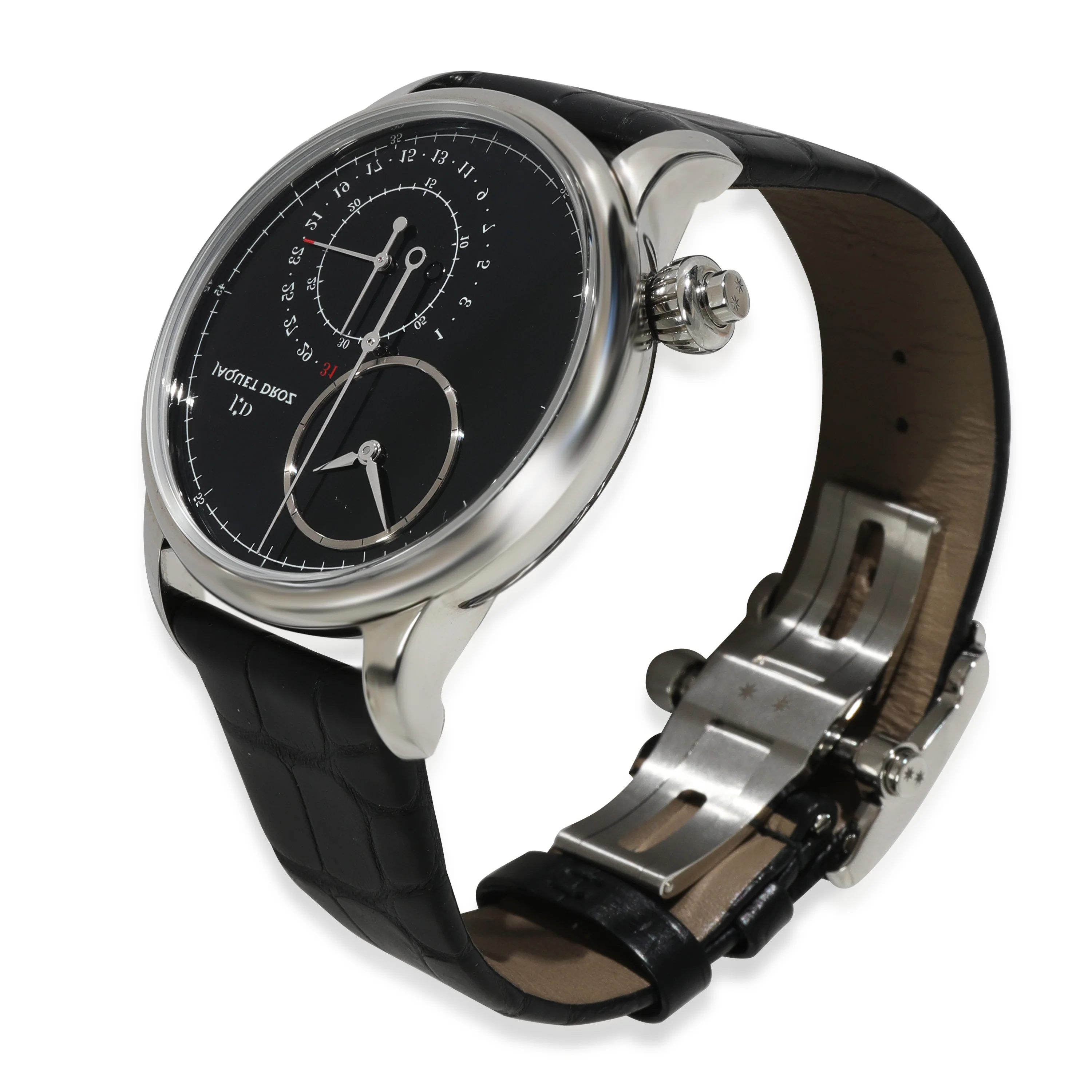 Grande Seconde Off-Center Chrono J007830270 Mens Watch in Stainles - Image 2