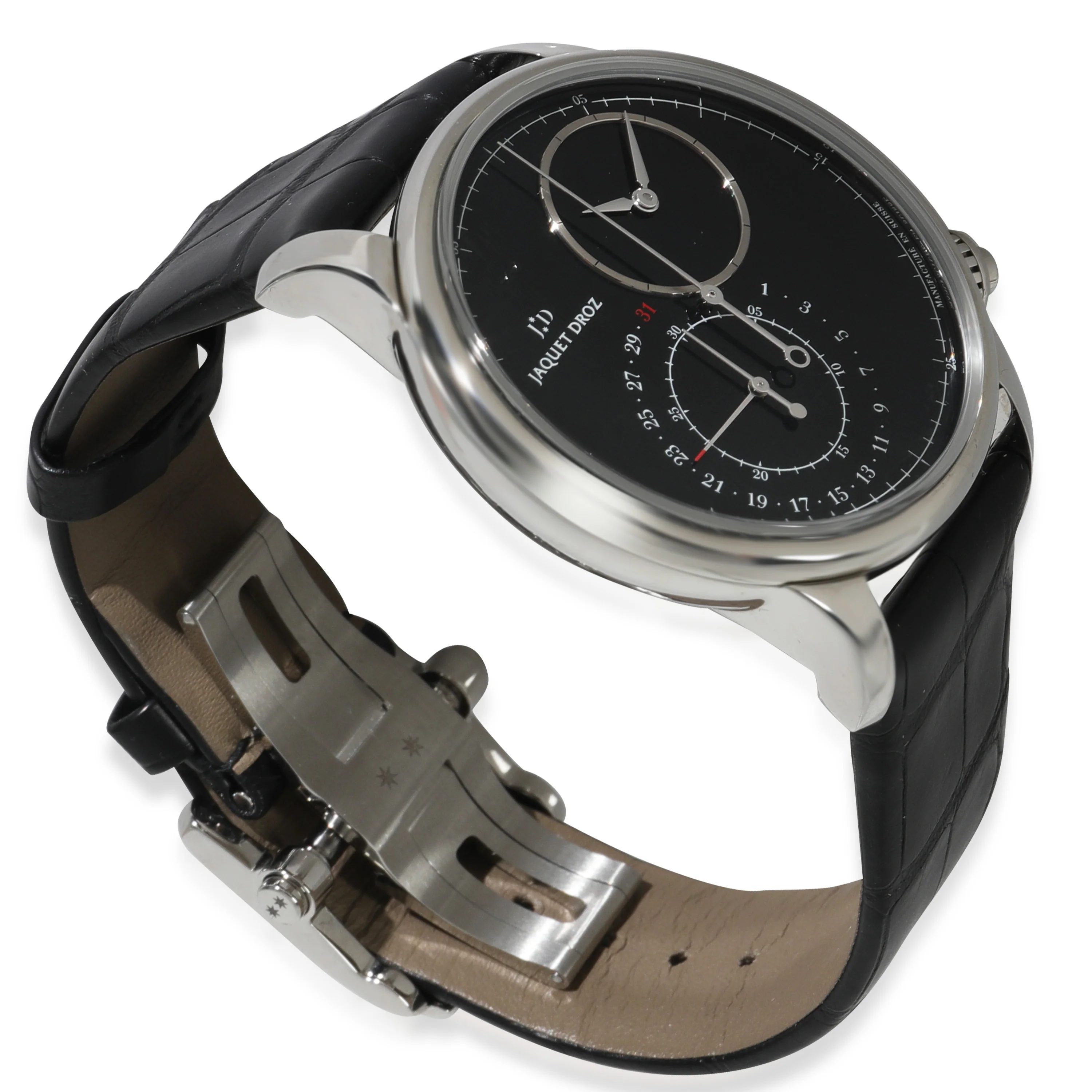 Grande Seconde Off-Center Chrono J007830270 Mens Watch in Stainles - Image 3