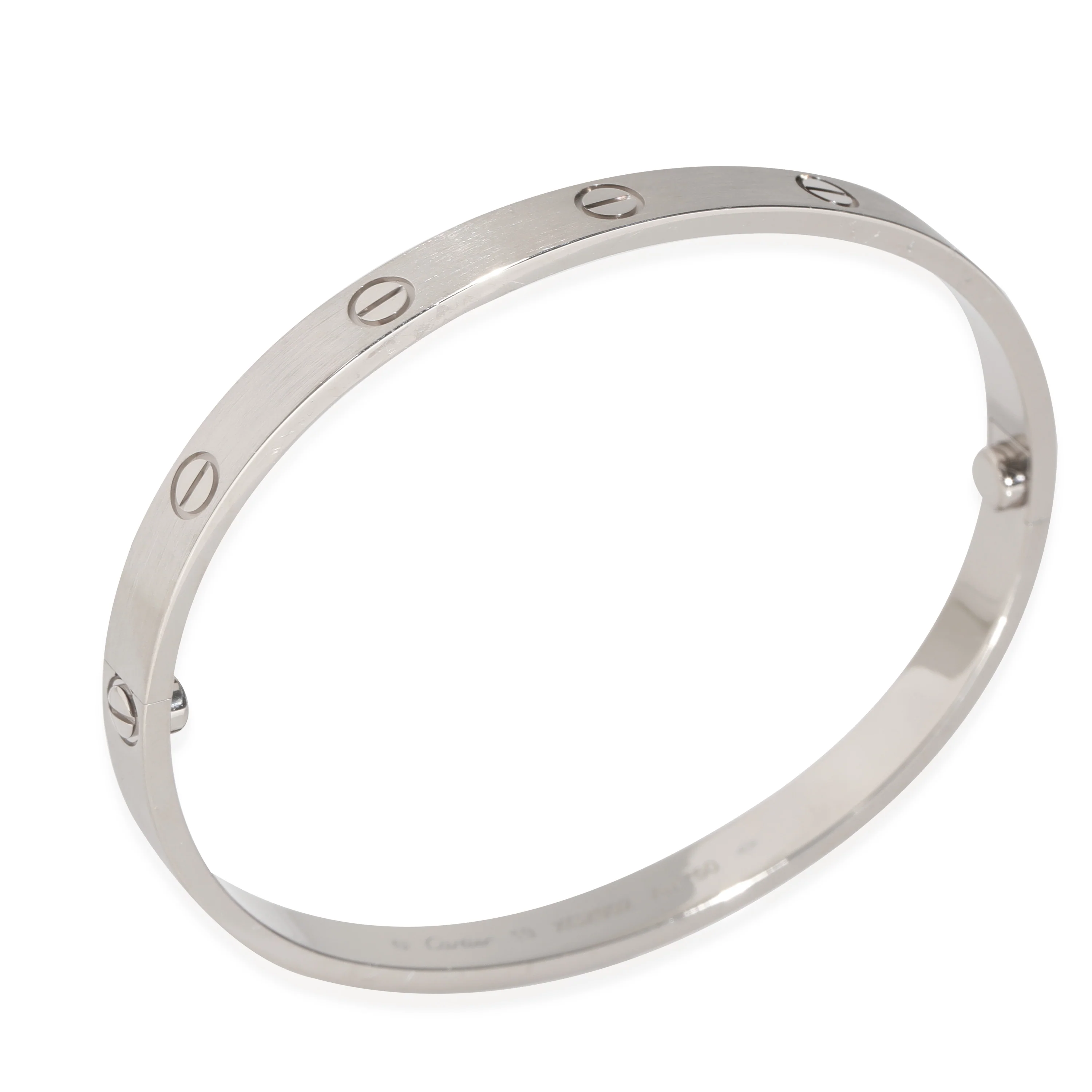 White Gold Love Bracelet - Image 7