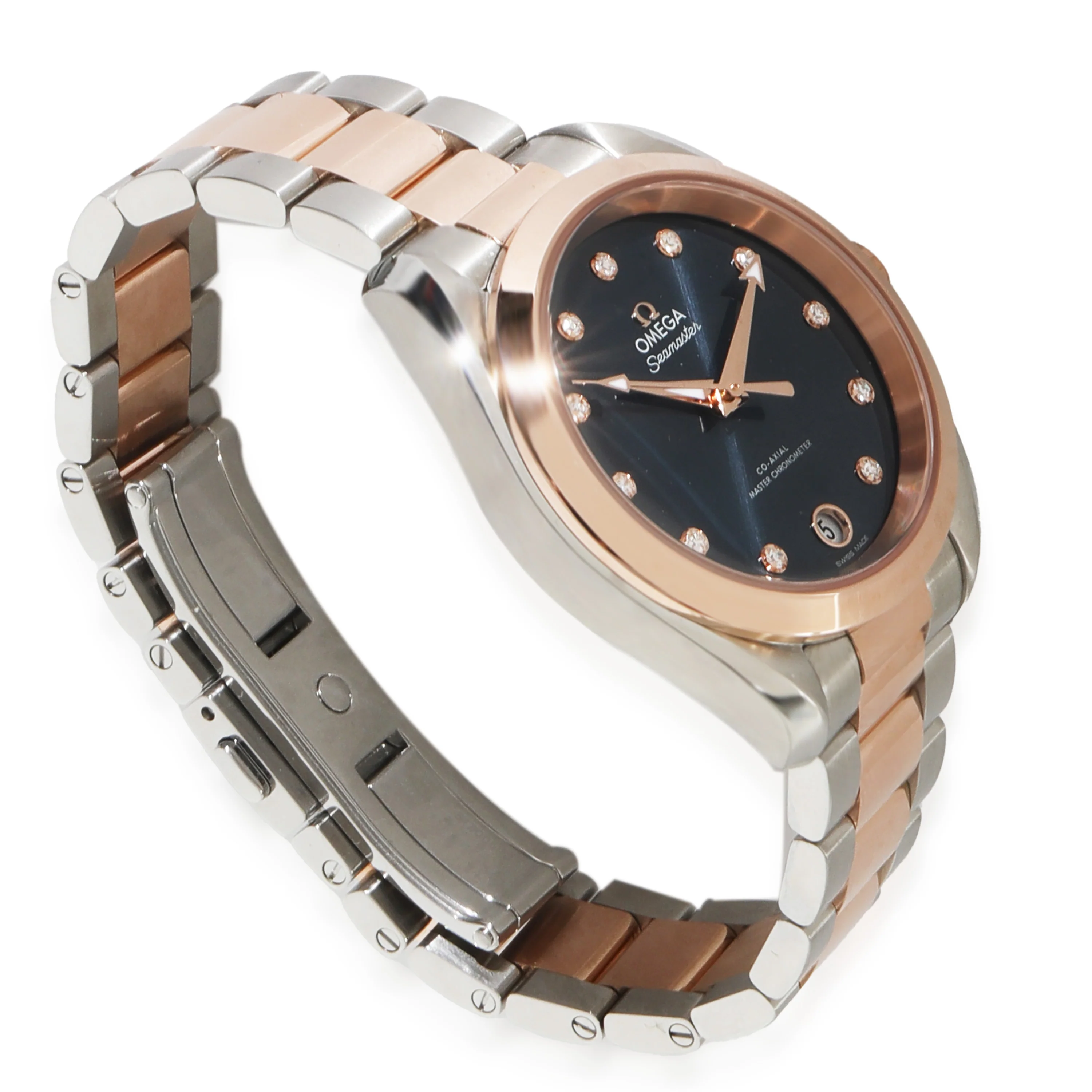Seamaster Aqua Terra 220.20.34.20.53.001 Unisex Watch in 18kt Stainless St - Image 2