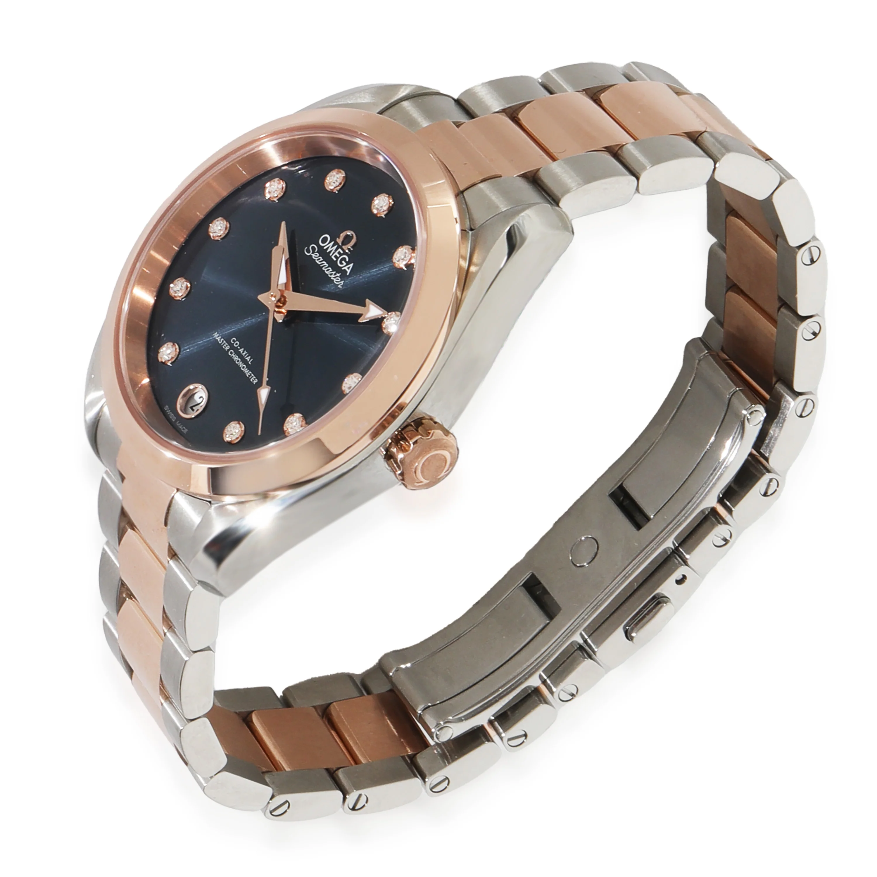 Seamaster Aqua Terra 220.20.34.20.53.001 Unisex Watch in 18kt Stainless St - Image 3