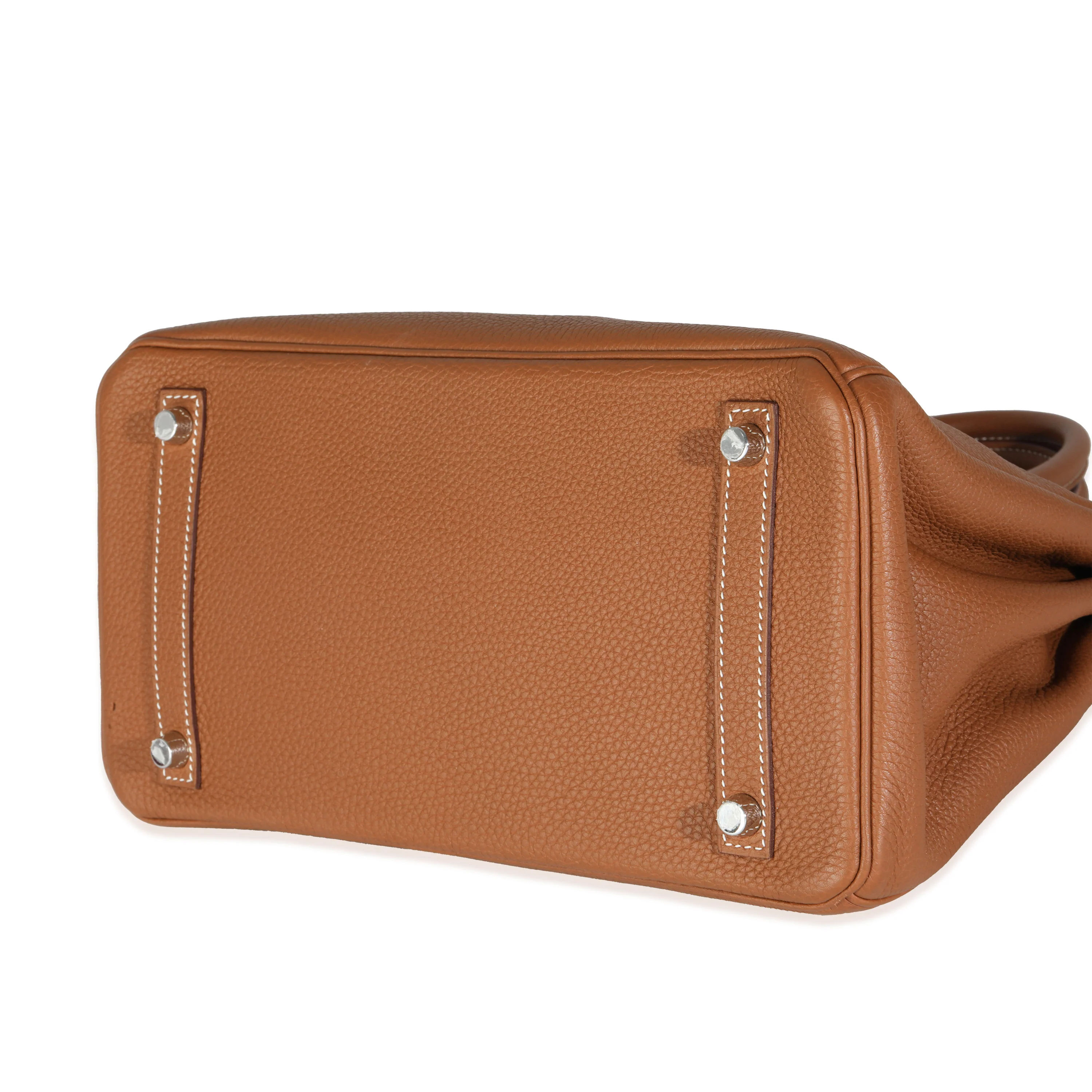 Gold Togo Birkin 30 PHW - Image 5