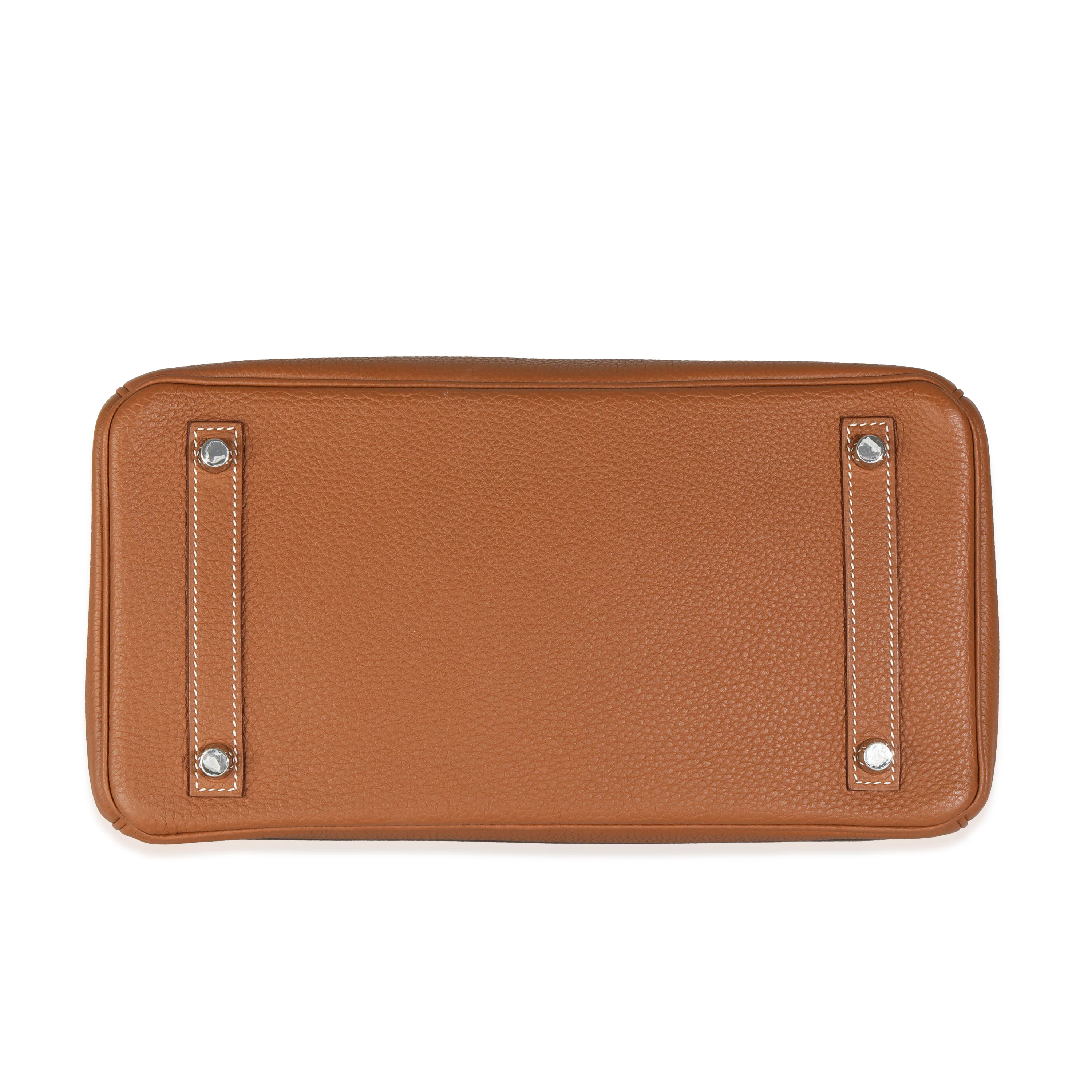 Gold Togo Birkin 30 PHW - Image 6