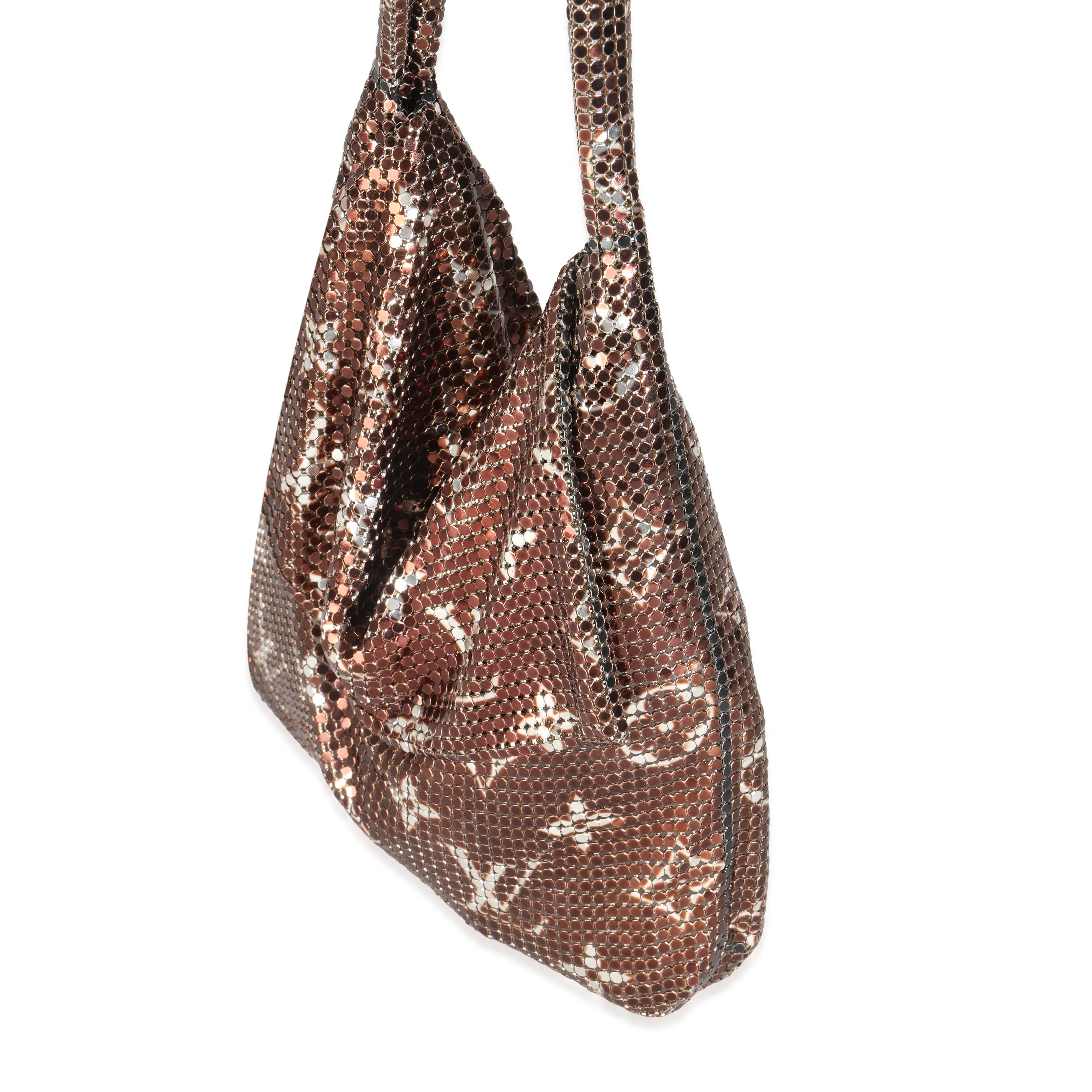 Bronze Monogram Mesh Metal Frances - Image 2