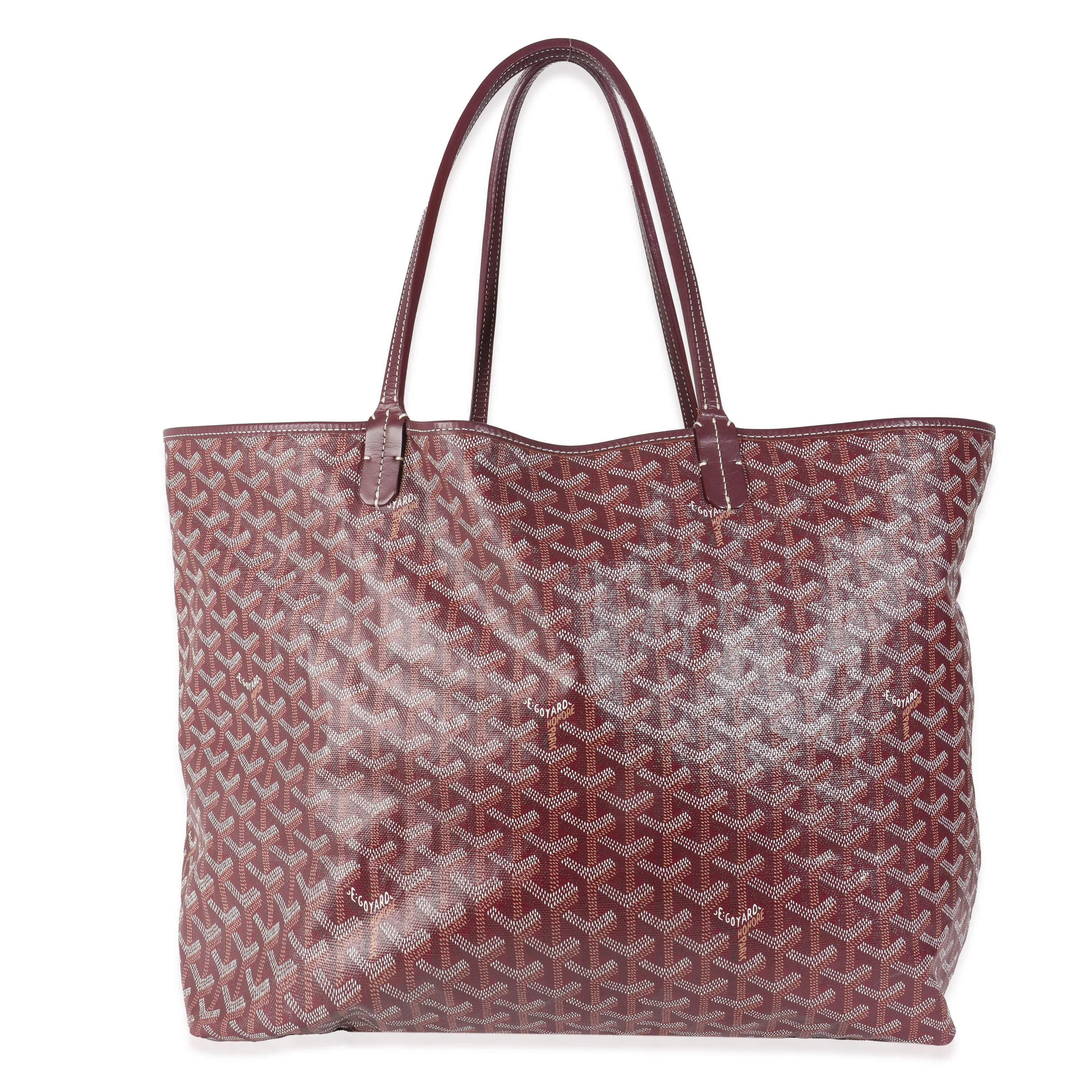 Burgundy Goyardine Canvas Saint Louis GM - Image 4