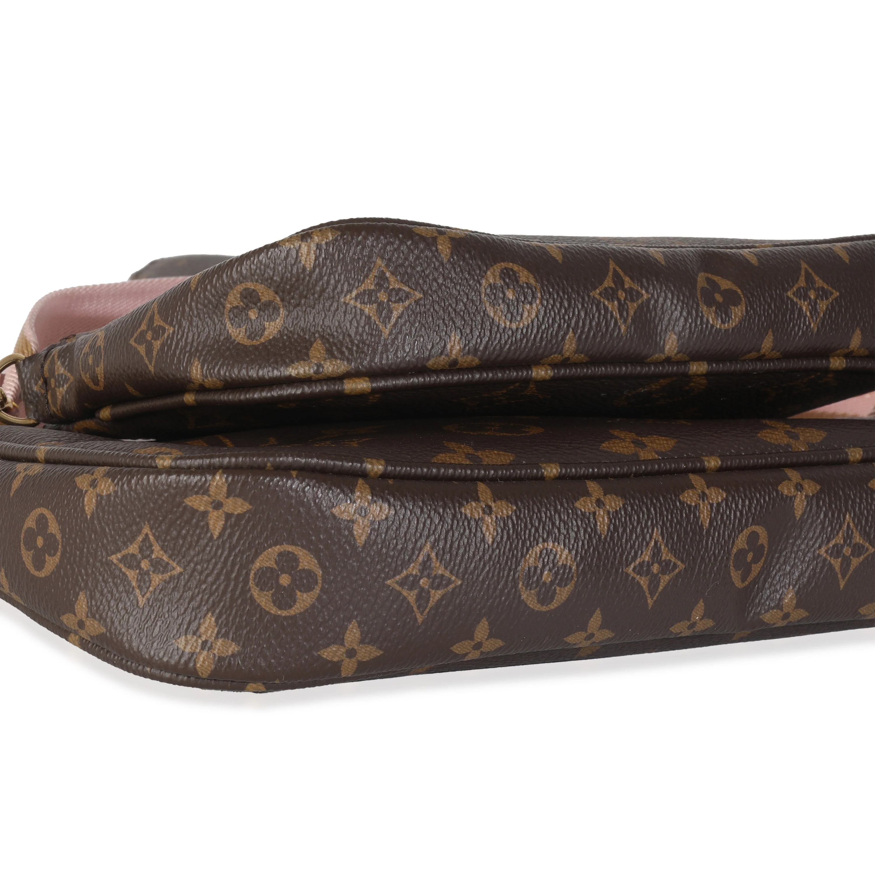 Rose Clair Monogram Canvas Multi Pochette Accessoires - Image 6