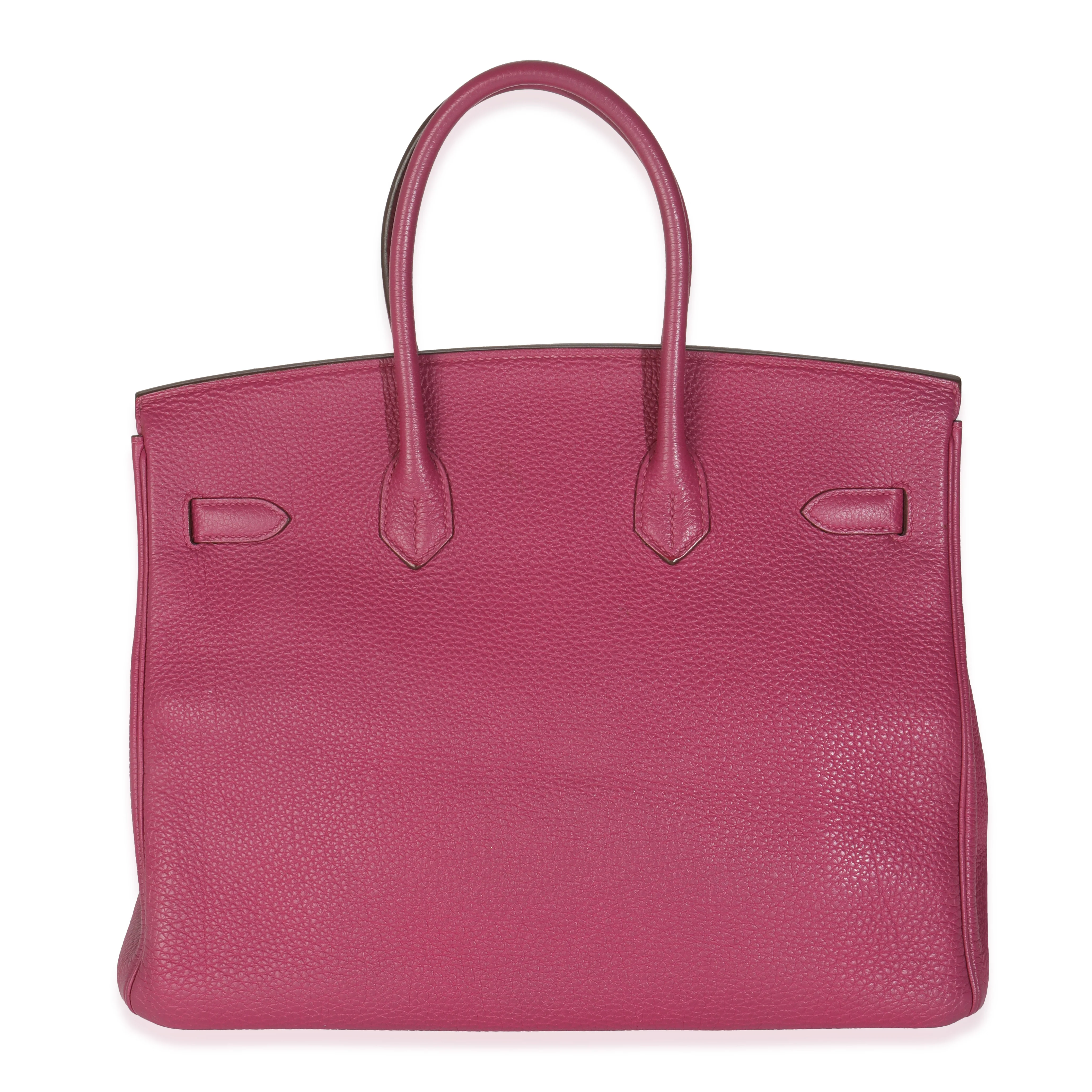 HSS Tosca Gris Perle Togo Birkin 35 PHW - Image 4