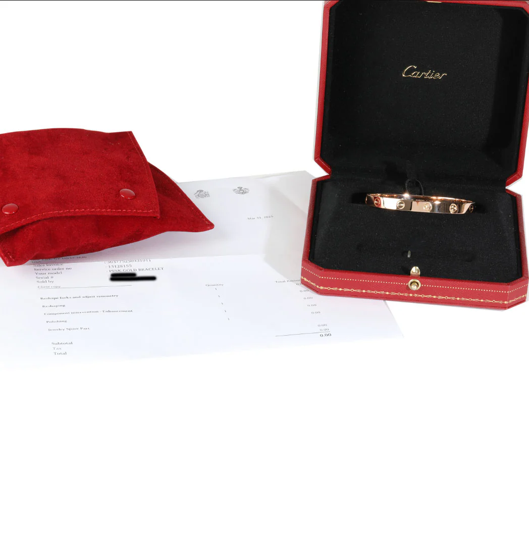 Rose Gold  Love Bracelet - Image 4