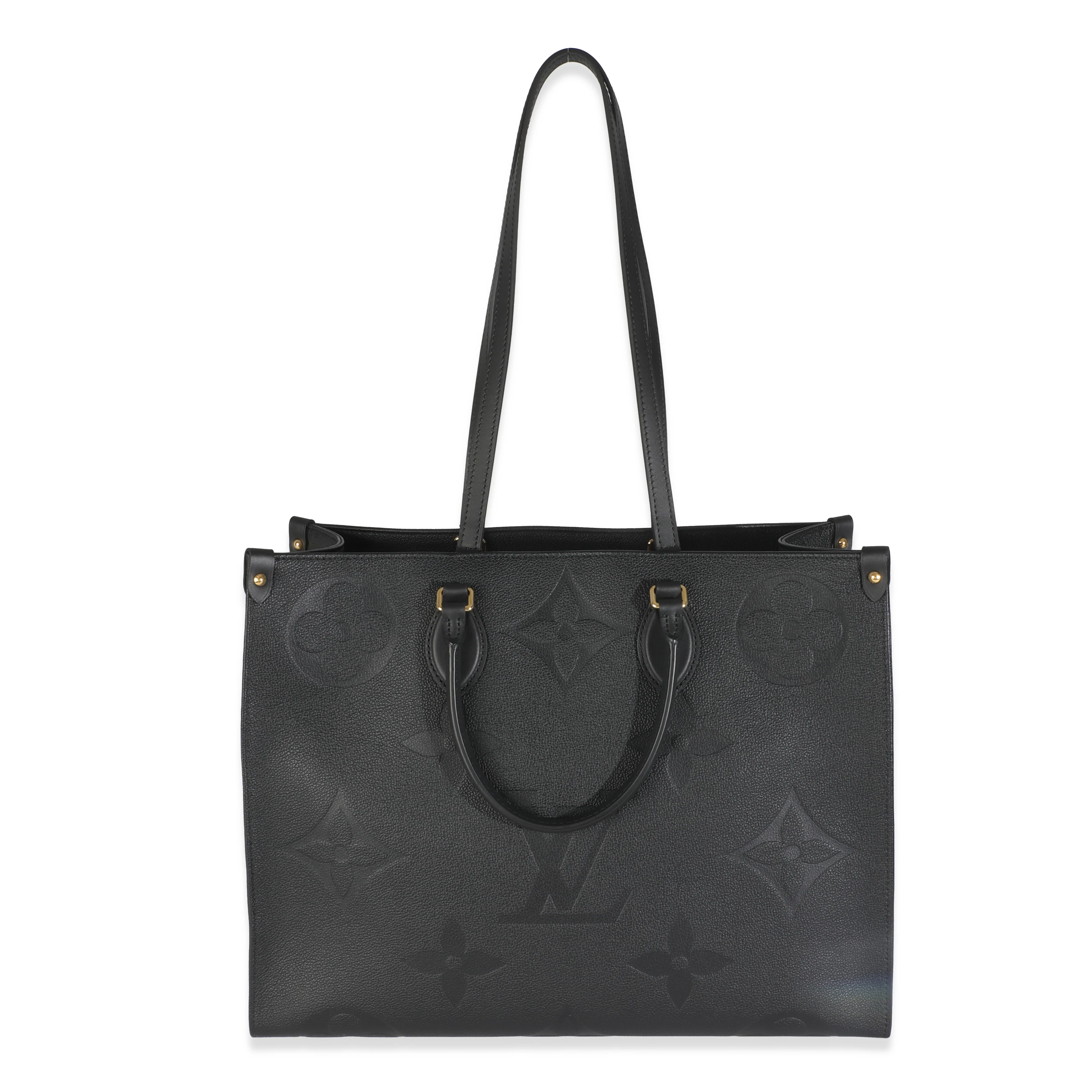 Black Monogram Empreinte Onthego GM - Image 8