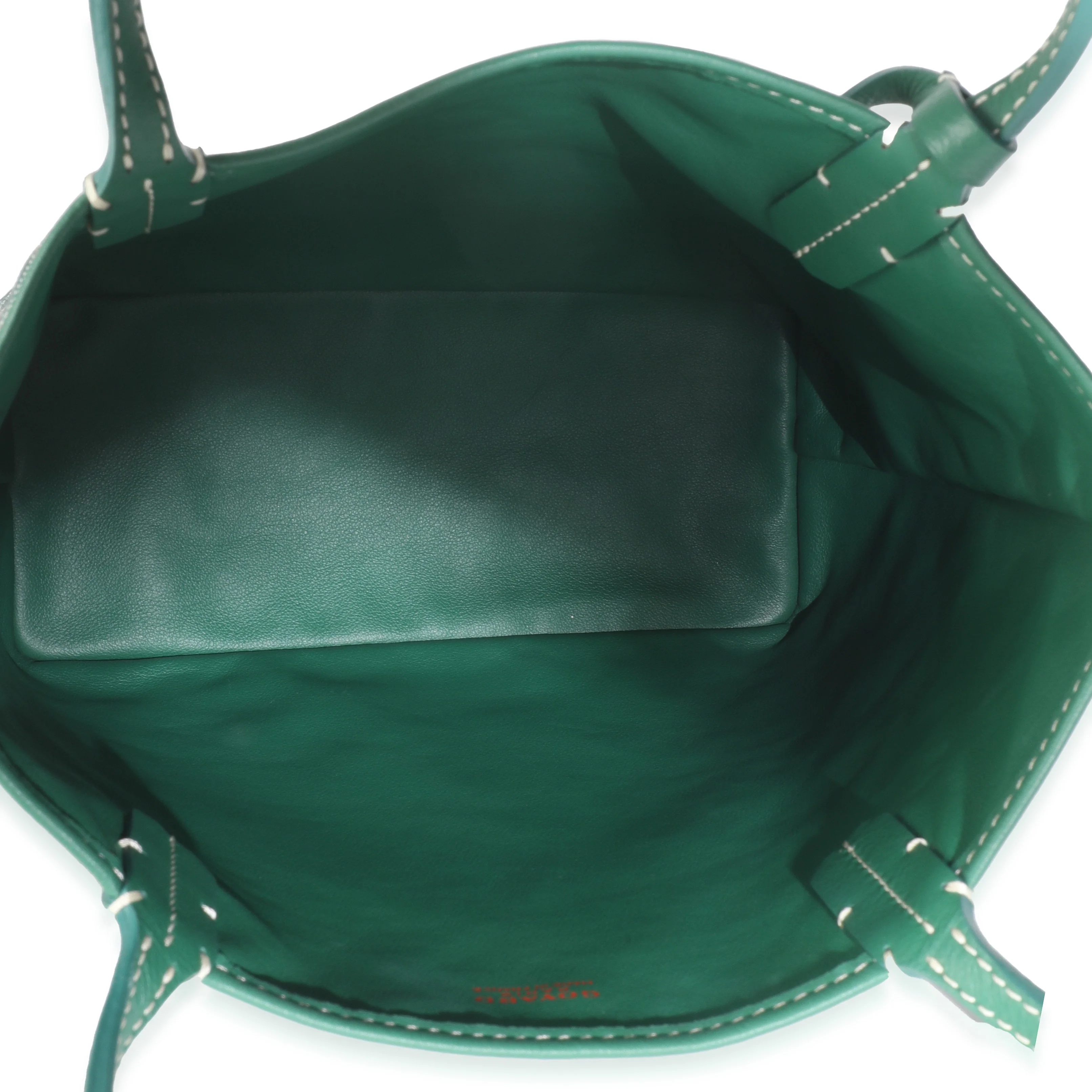 Green Goyardine Canvas Mini Anjou - Image 8