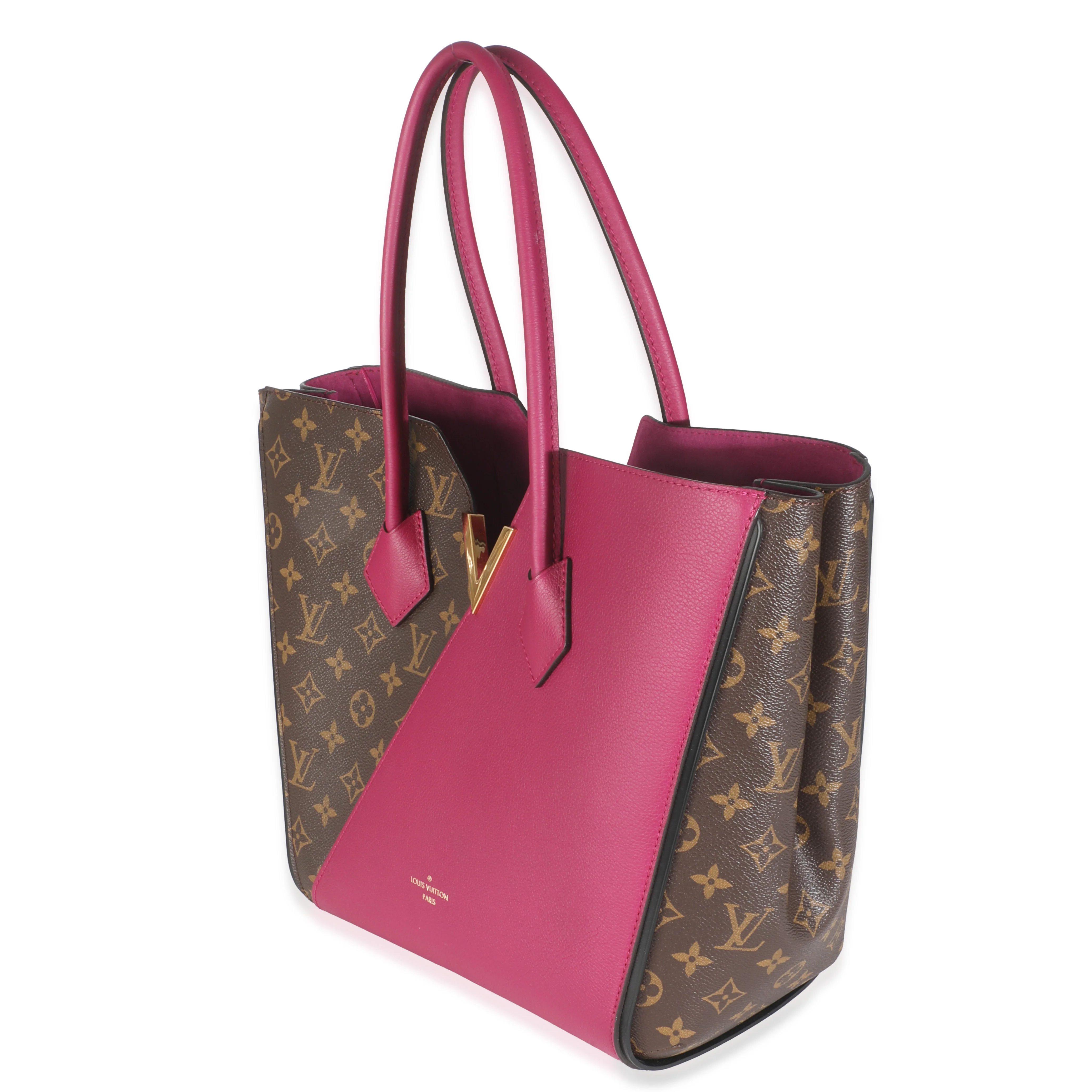 Grape Monogram Canvas Kimono Tote