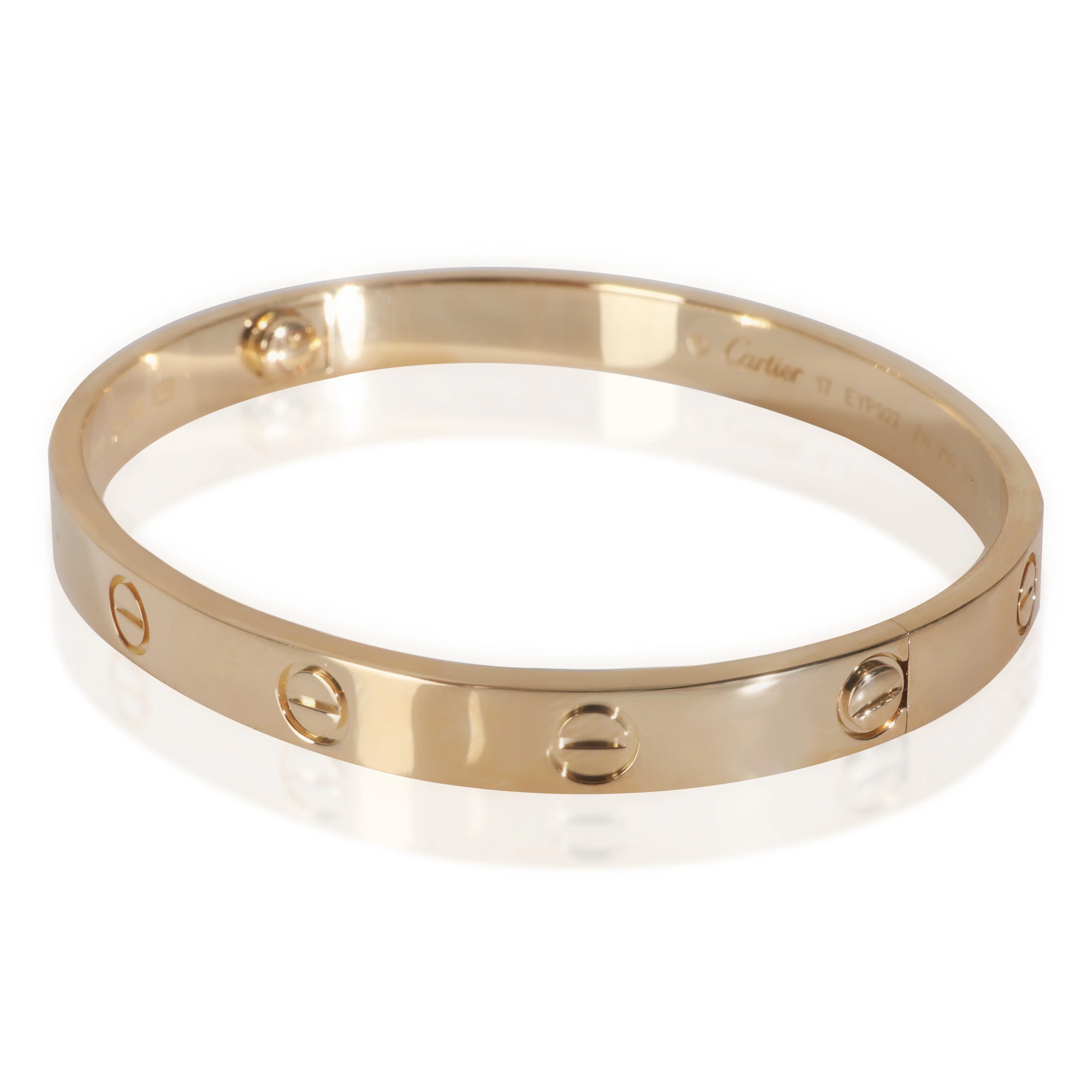 Yellow Gold Love Bracelet - Image 2