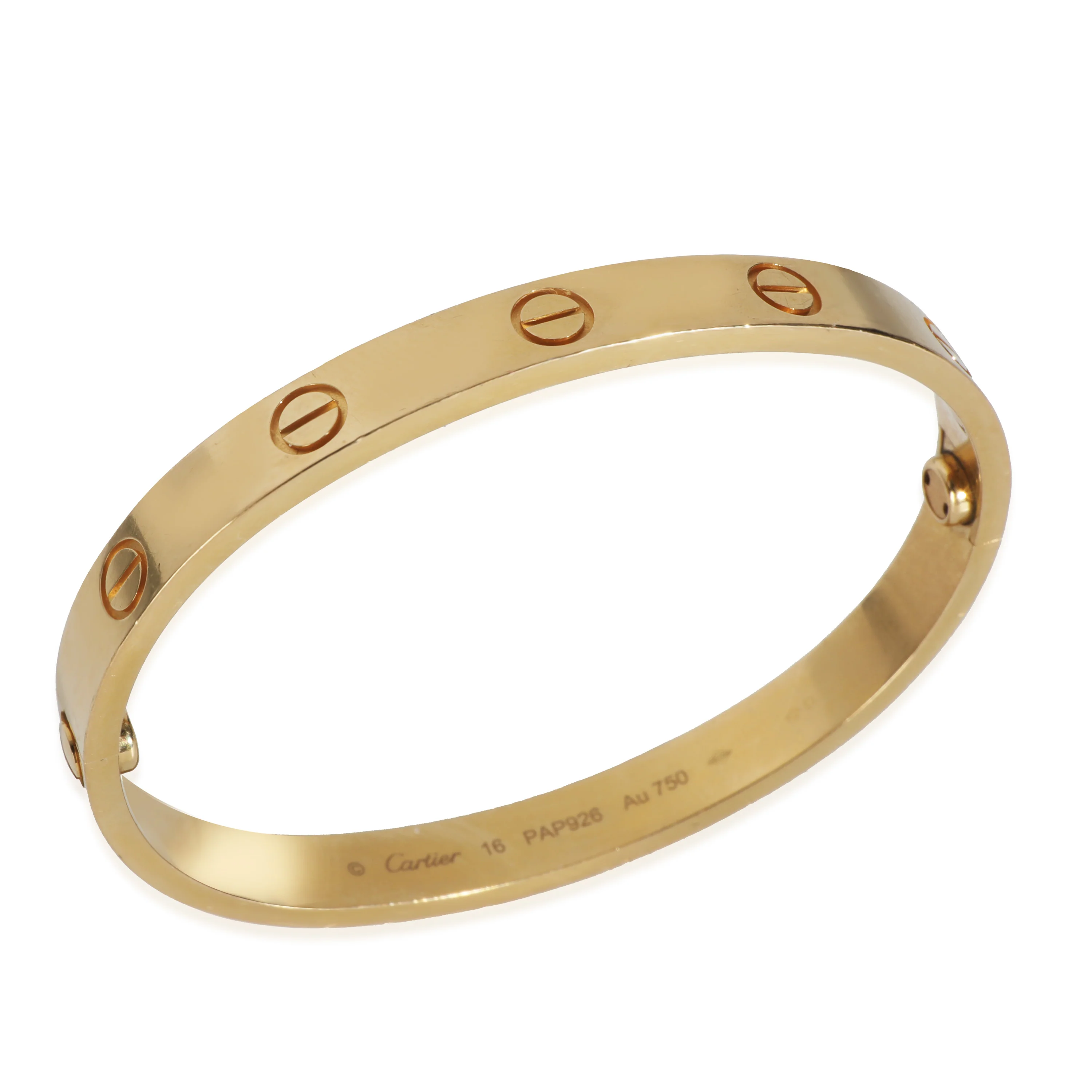 Yellow Gold  Love Bracelet - Image 3