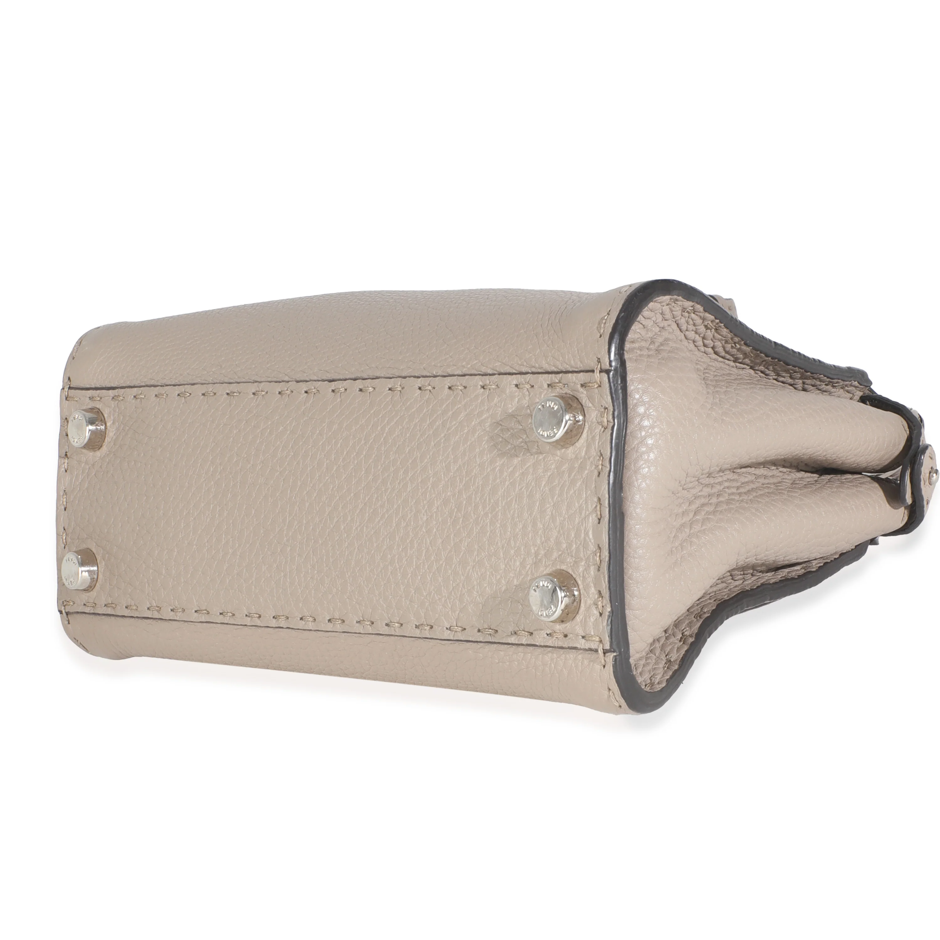 Python Grey Calfskin Selleria Mini Peekaboo - Image 6