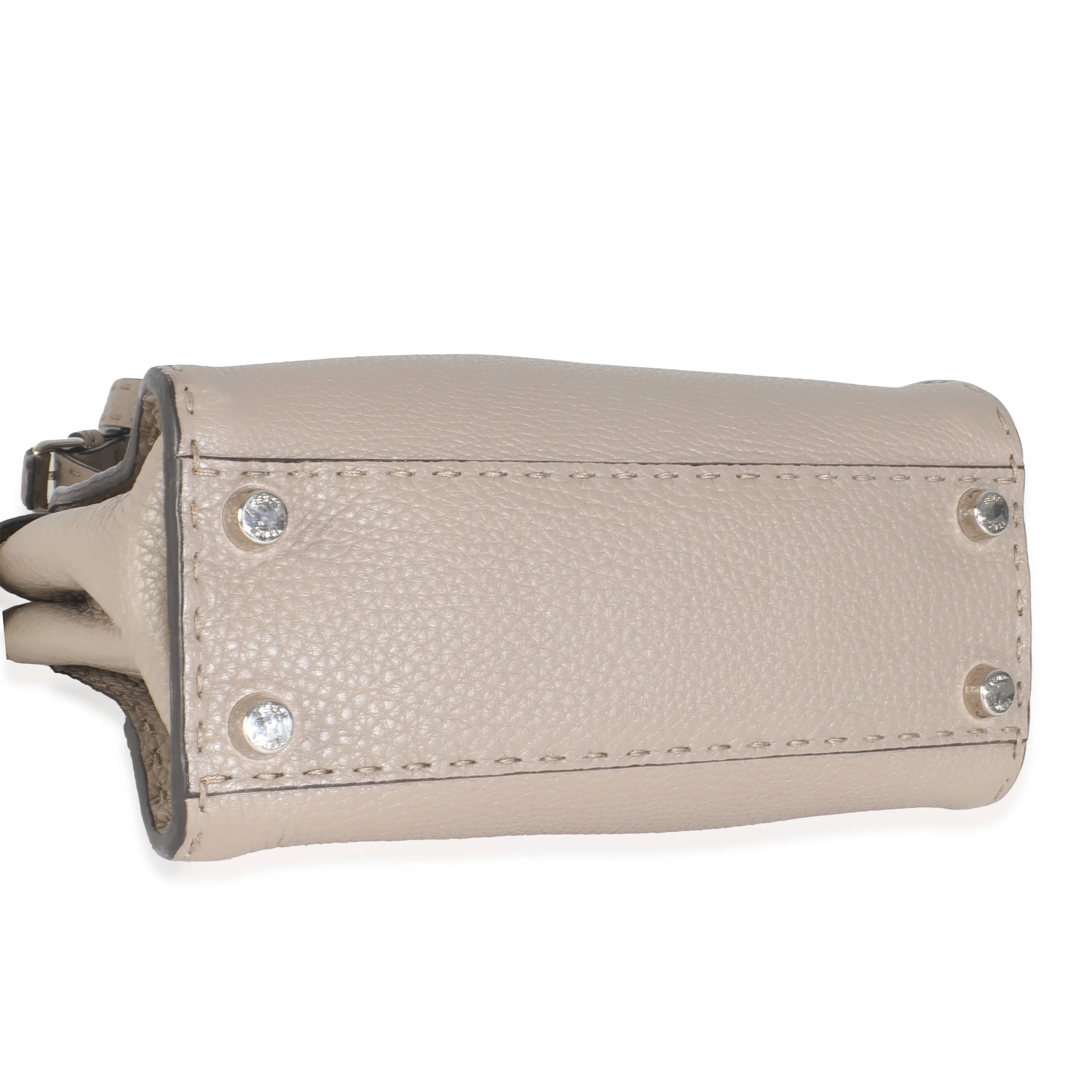 Python Grey Calfskin Selleria Mini Peekaboo - Image 7