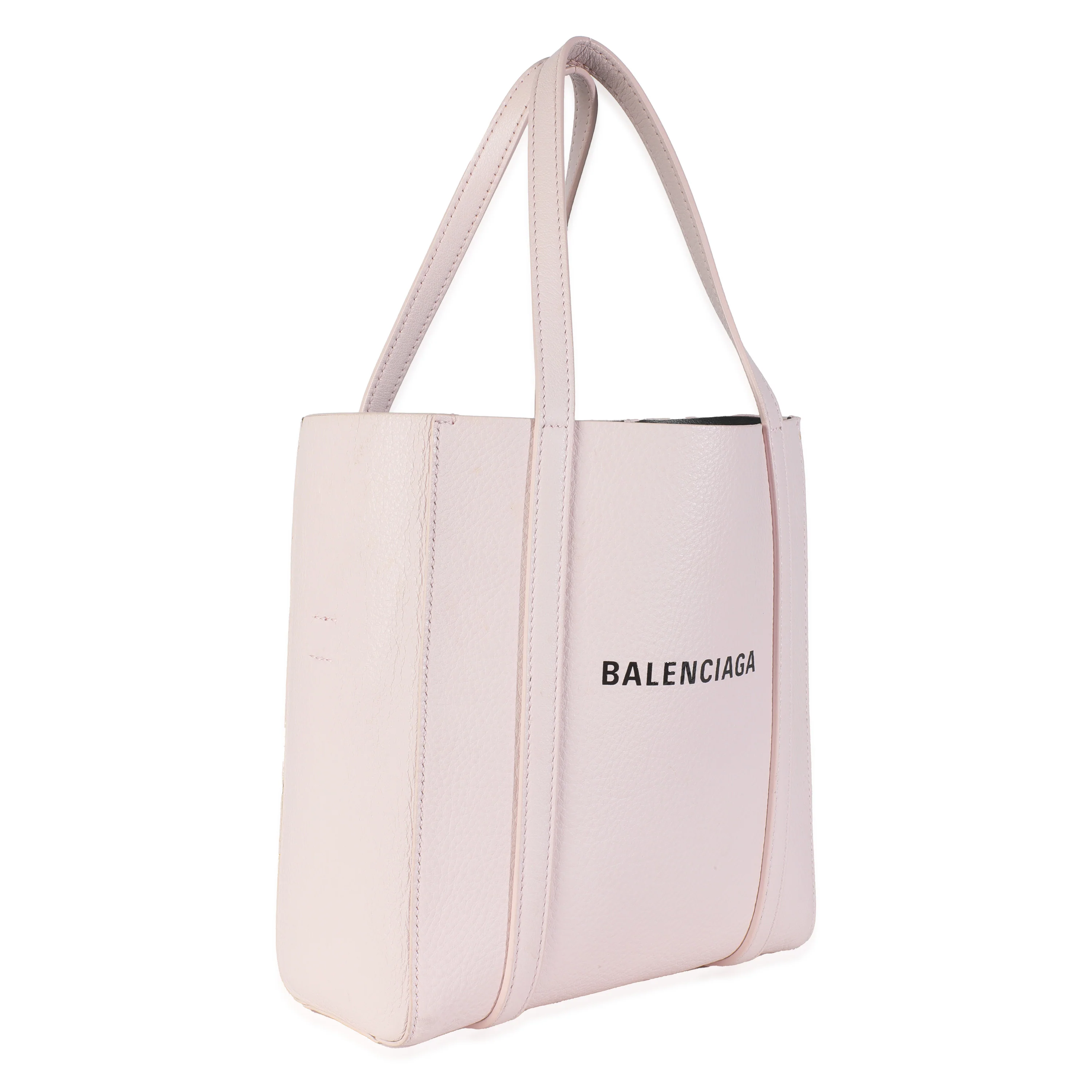 Pink Calfskin Small Shopping Tote - Image 3