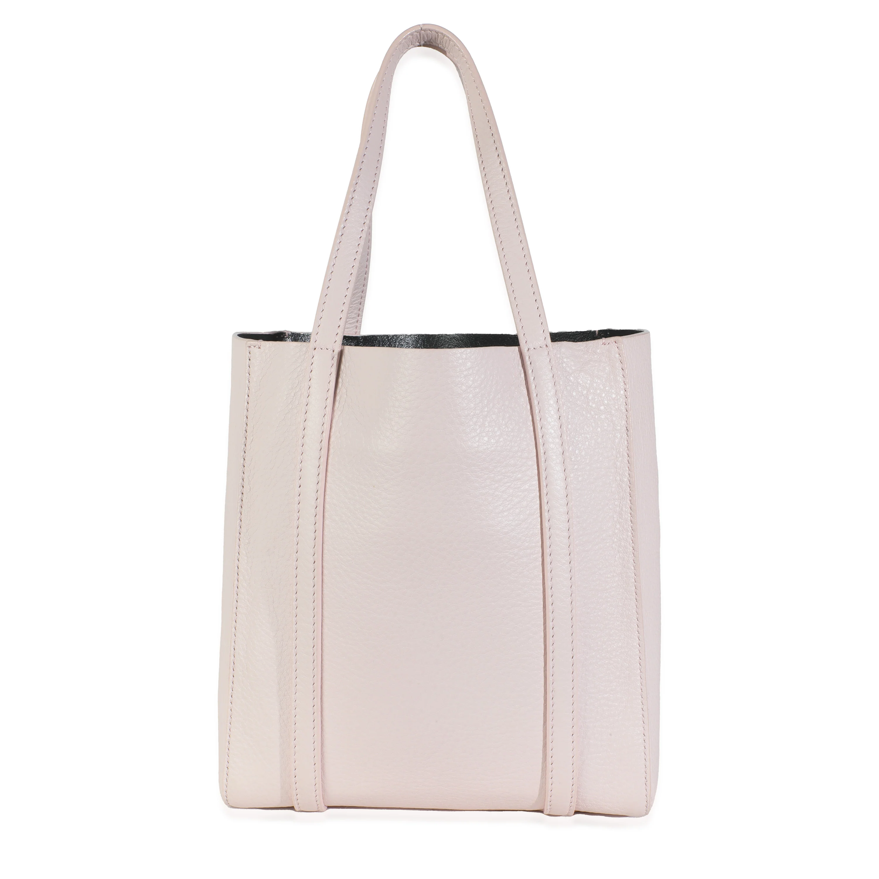Pink Calfskin Small Shopping Tote - Image 4