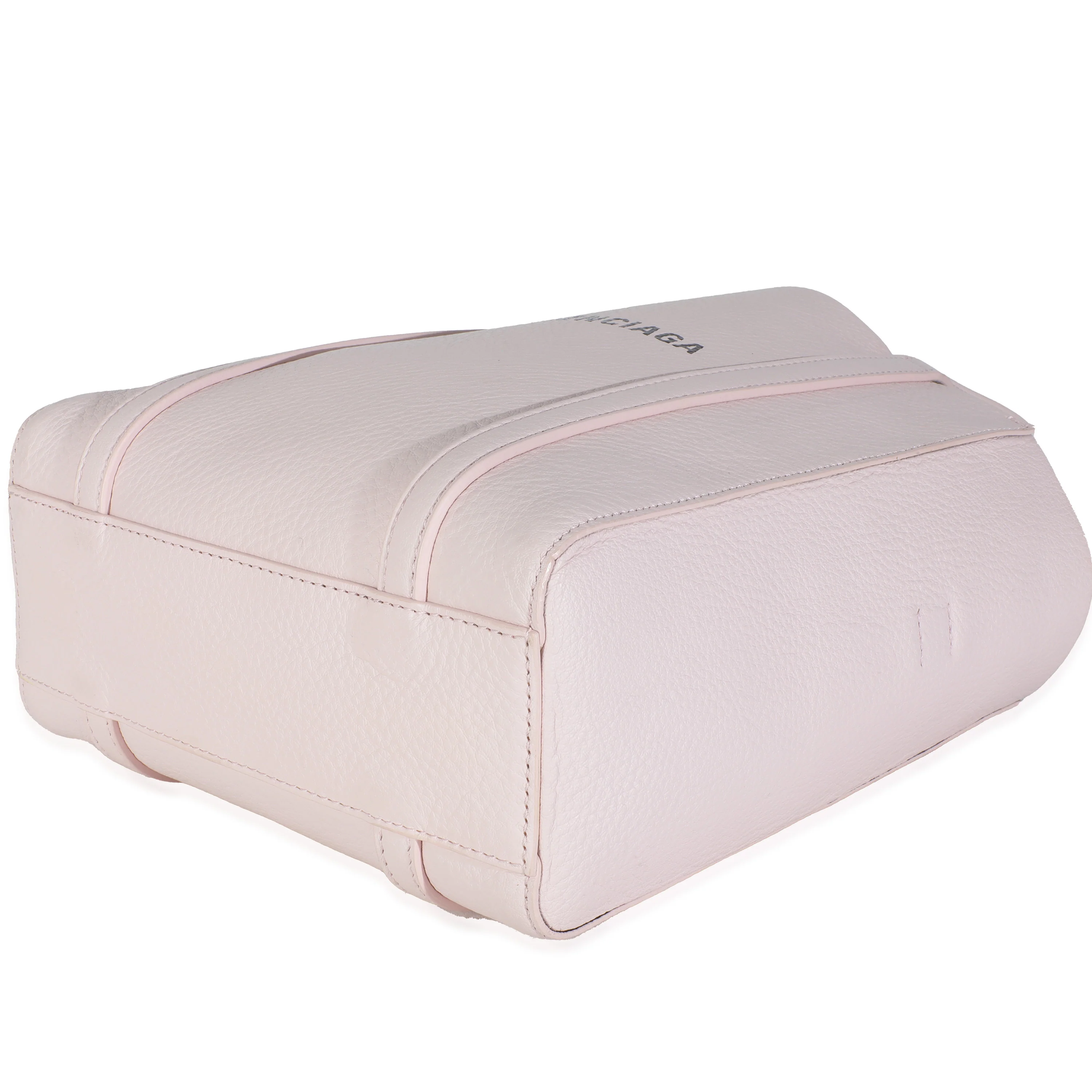 Pink Calfskin Small Shopping Tote - Image 7