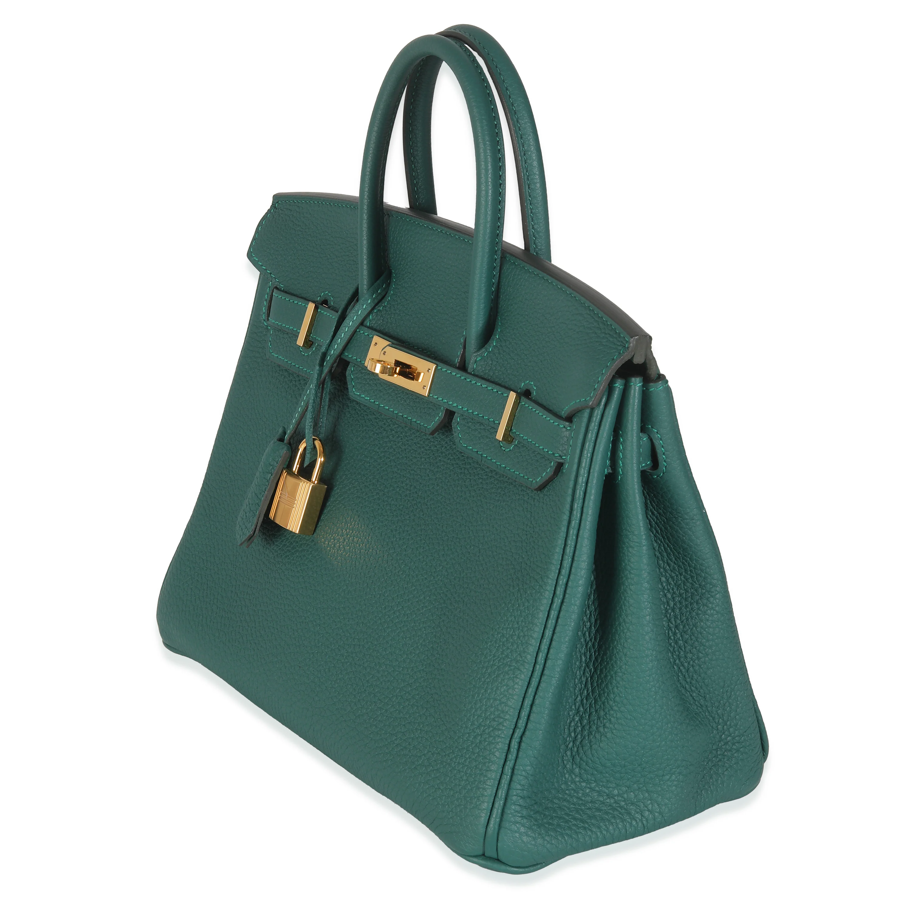 Malachite Togo Birkin 25 GHW - Image 2