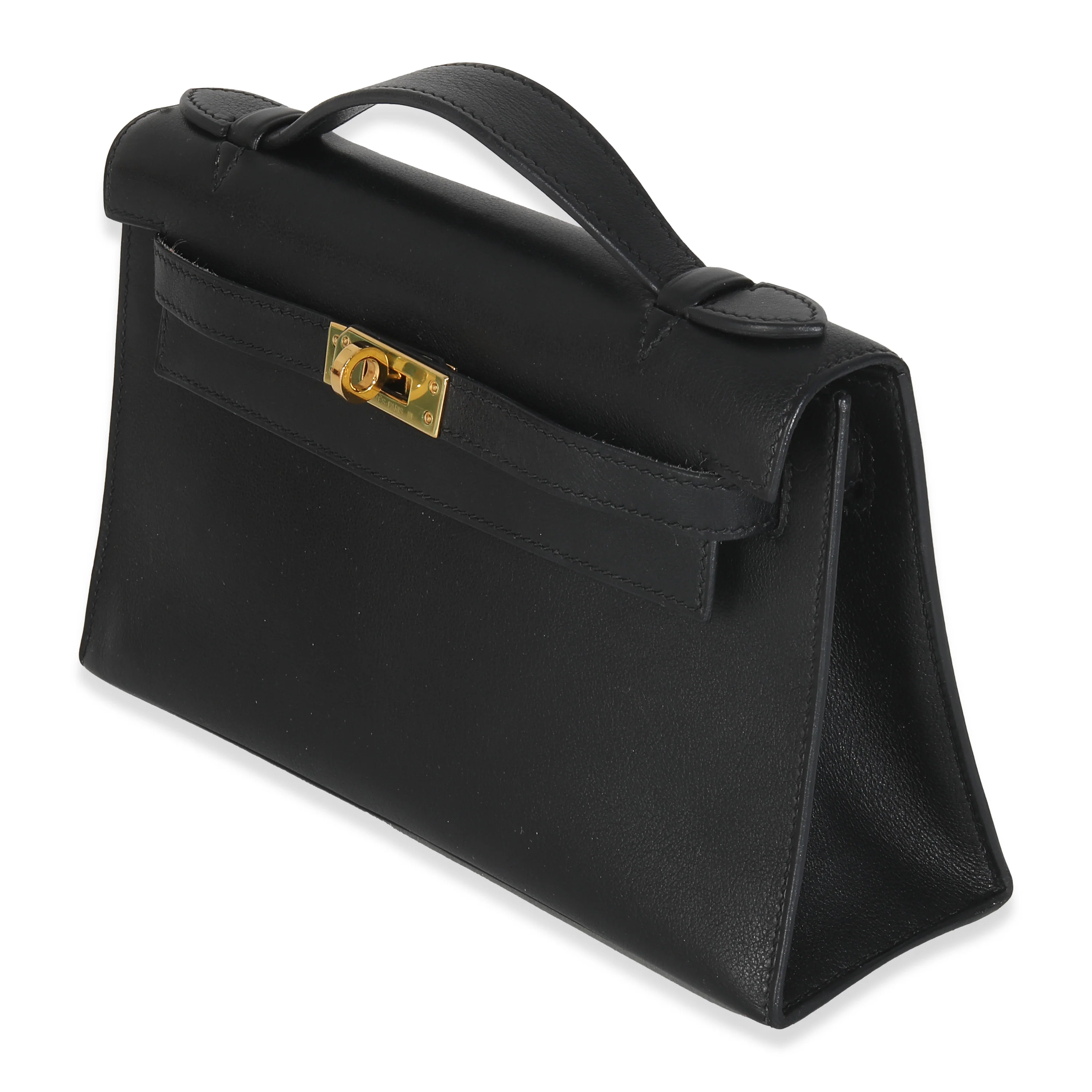 Black Swift Kelly Pochette GHW - Image 2
