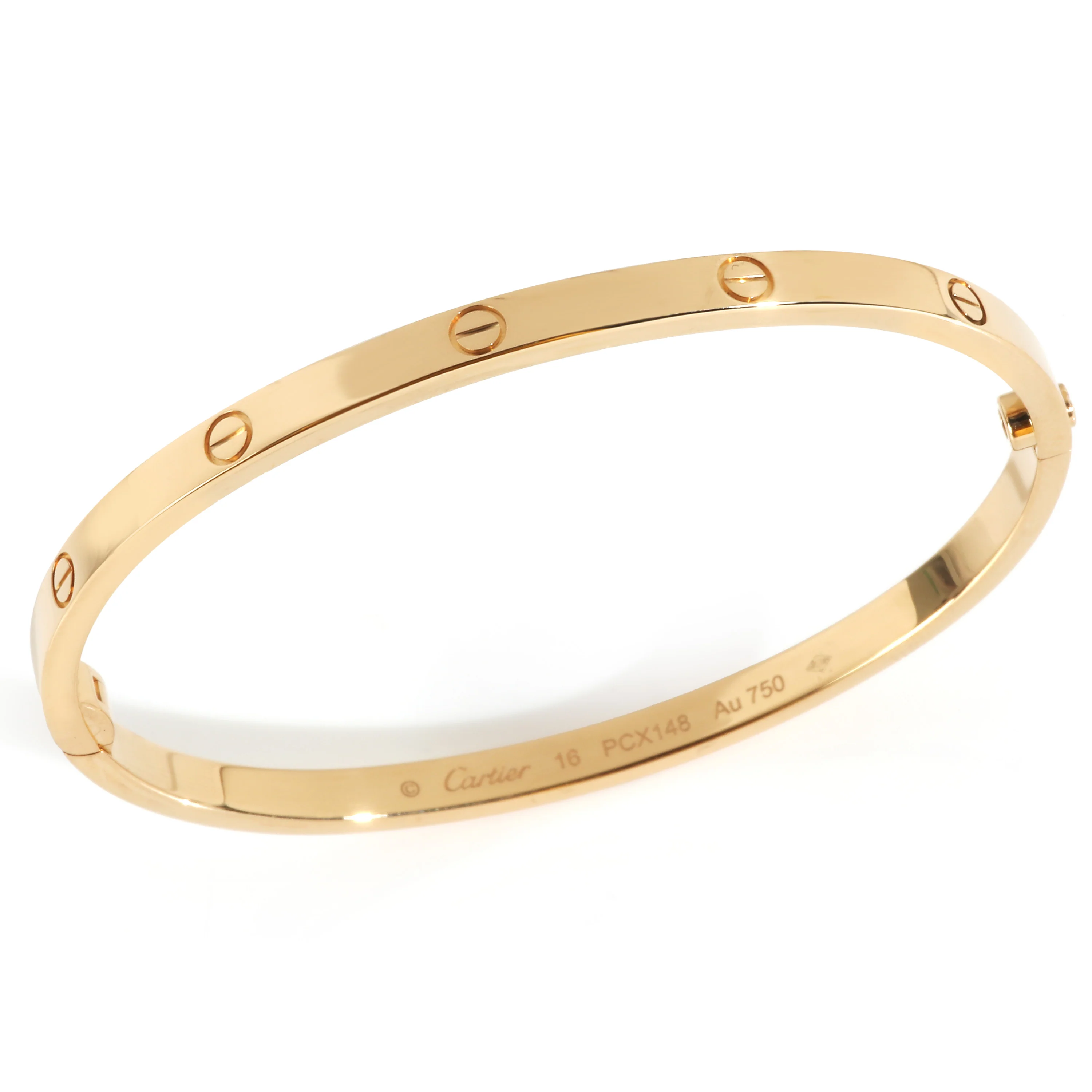 Yellow Gold  Small Model Love Bracelet - Image 3