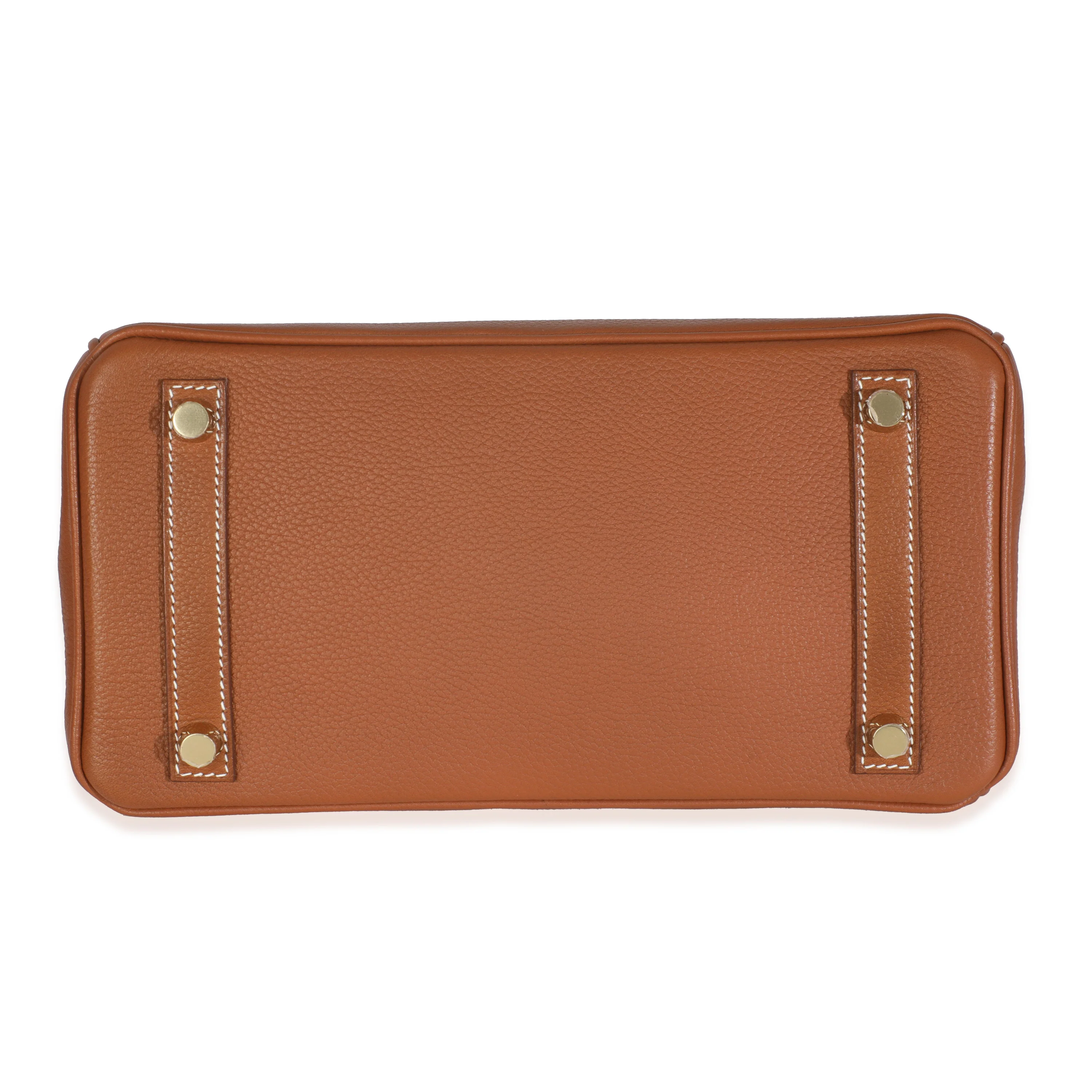 Fauve Barenia Faubourg Birkin 25 GHW - Image 5