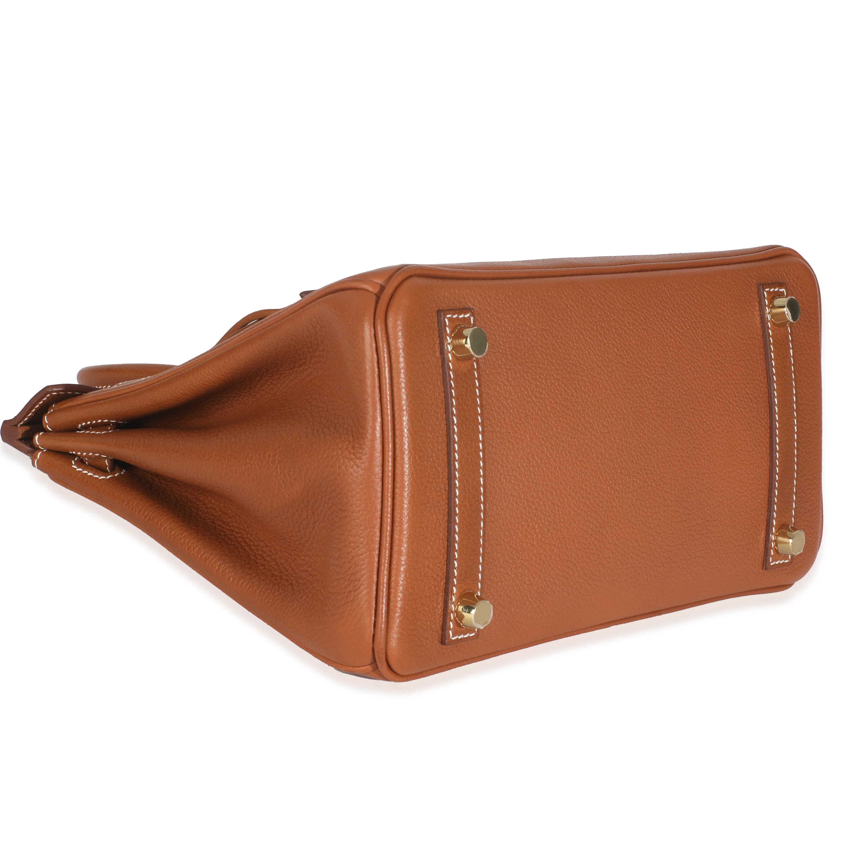 Fauve Barenia Faubourg Birkin 25 GHW - Image 6