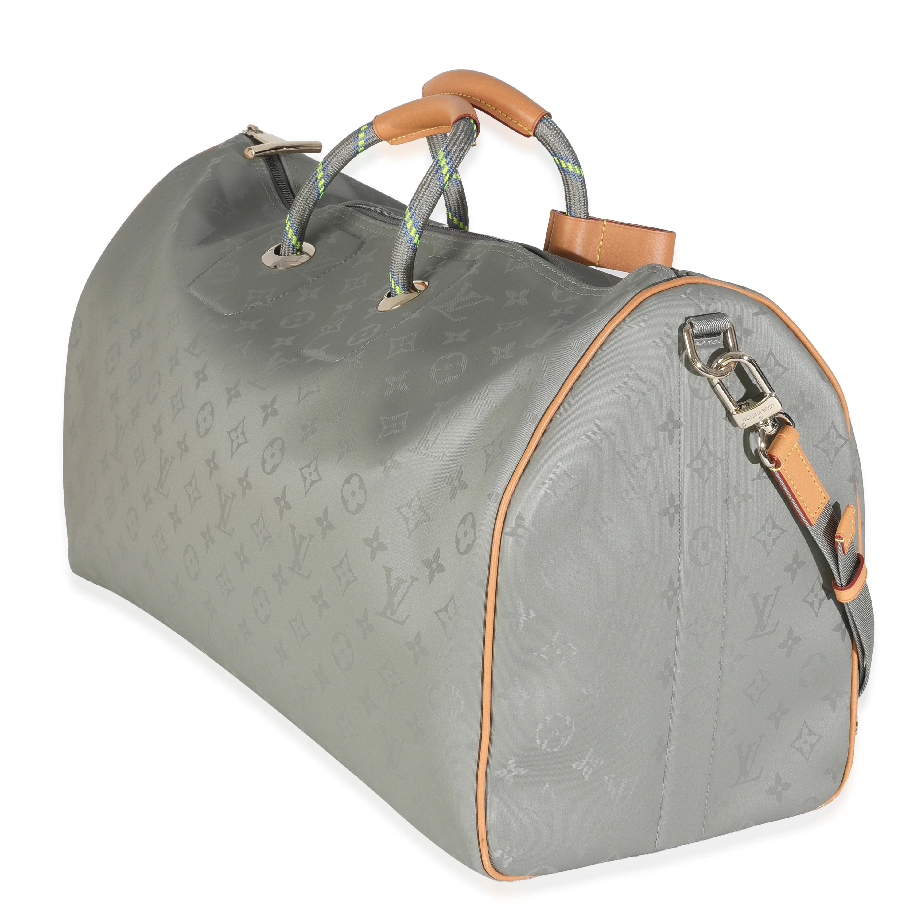 Monogram Titanium Keepall Bandouliere 50 - Image 2