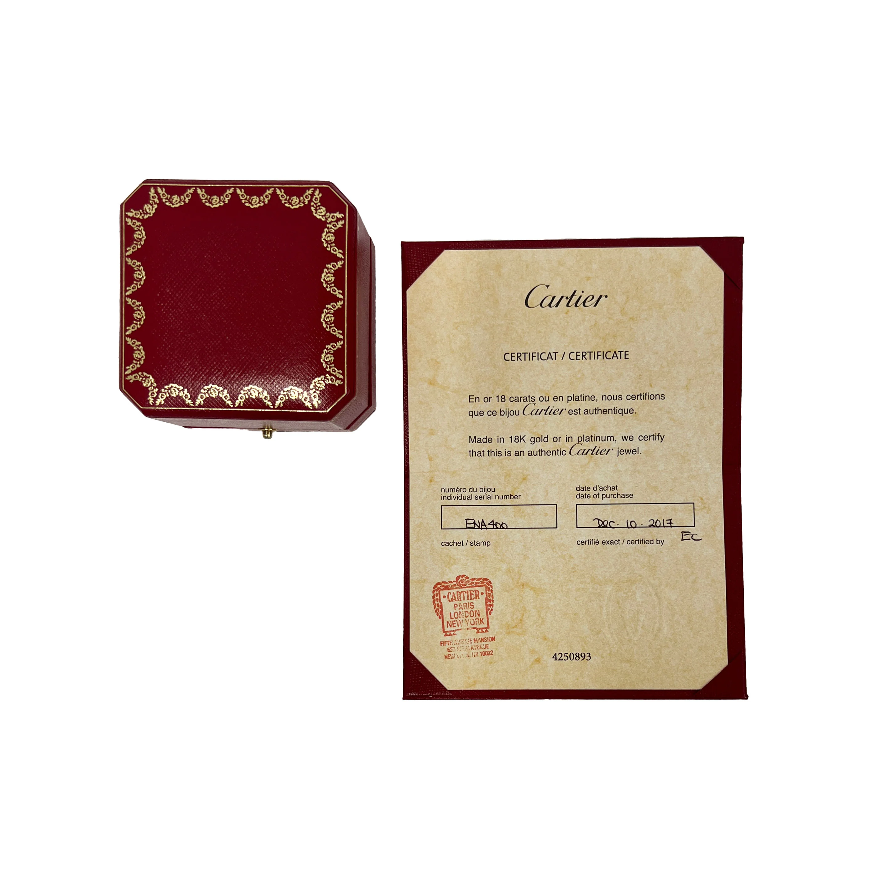 White Gold Diamond Maillon Panthere Double Row Band - Image 6