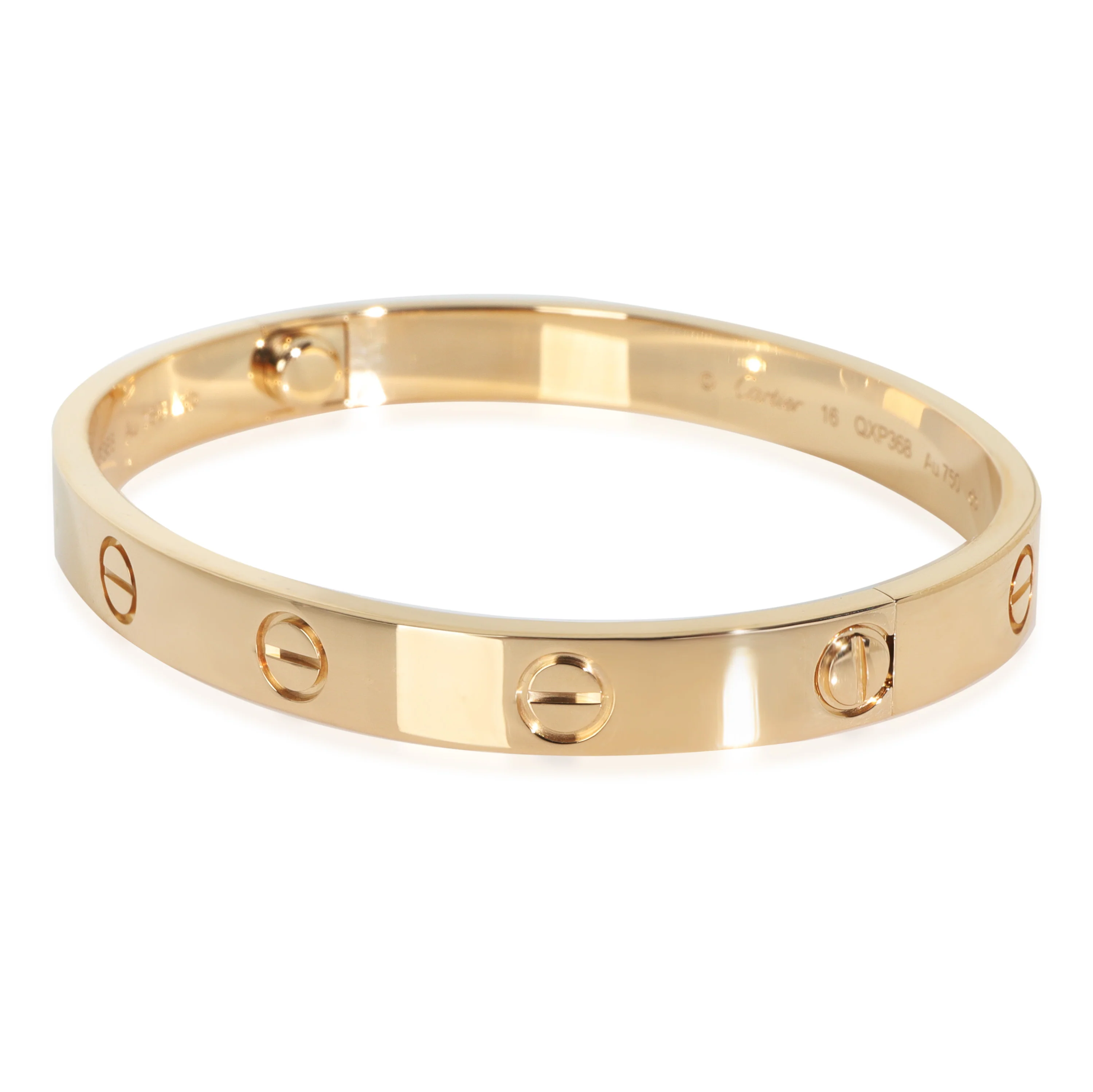 Yellow Gold Love Bracelet - Image 2
