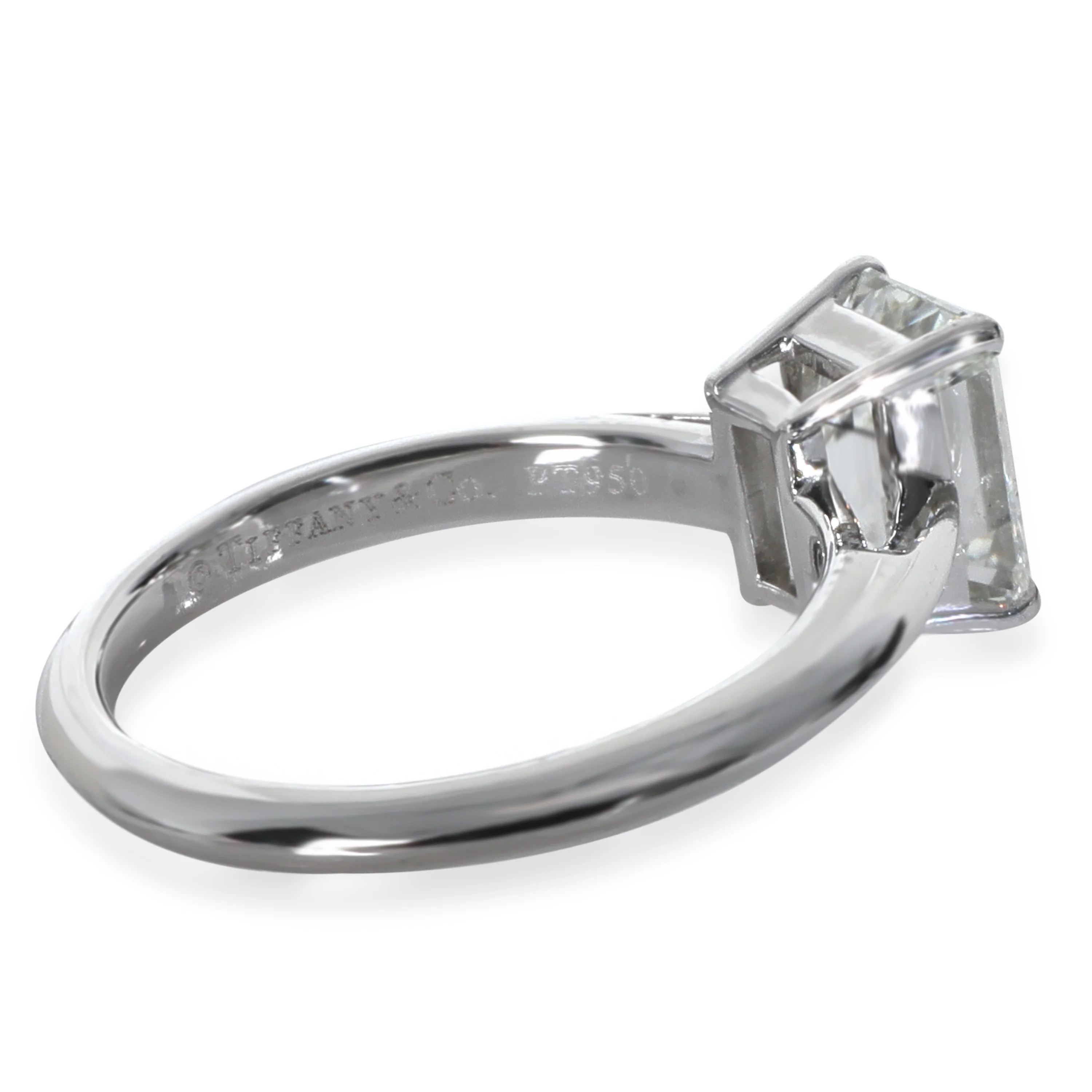 1.33 ct Emerald Diamond Engagement Ring - Image 3