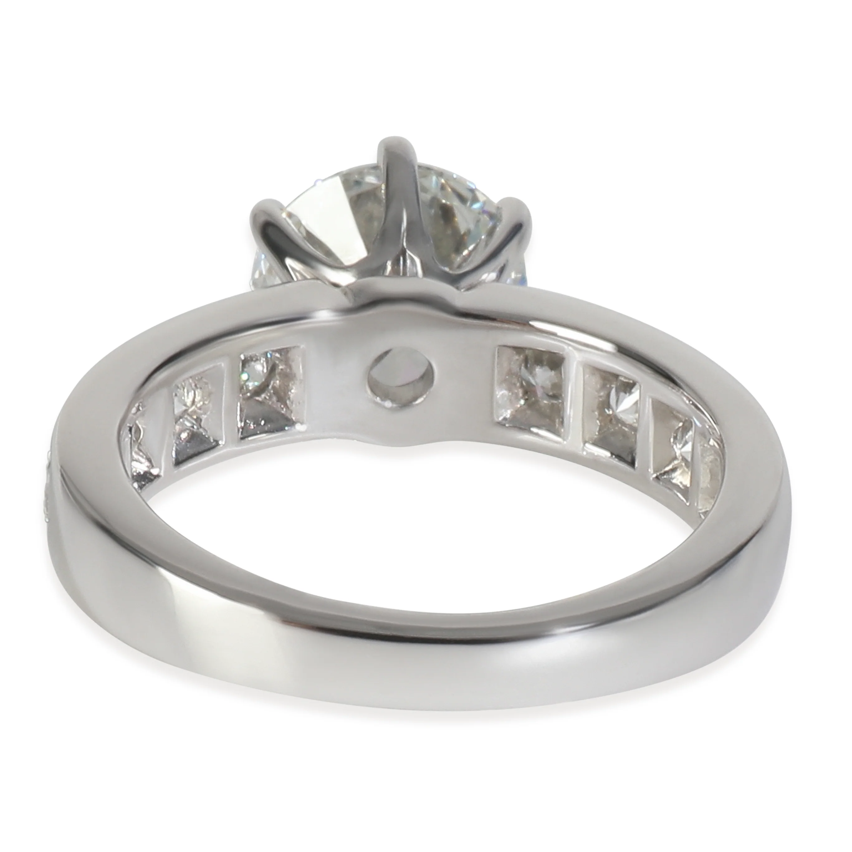 1.87 ct Round Brilliant Diamond Channel Set Engagement Ring - Image 3