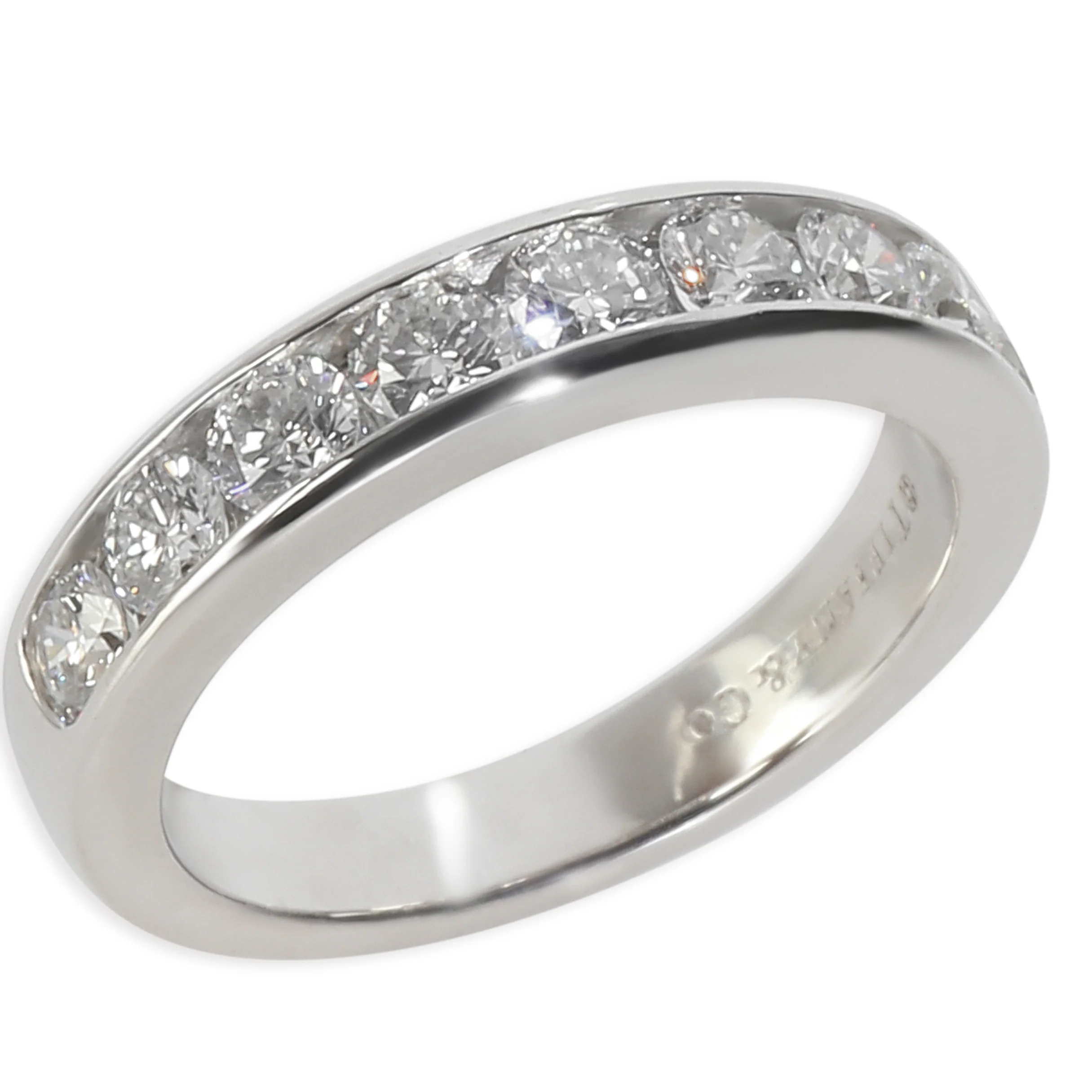 Platinum Diamond Channel Set Band - Image 4