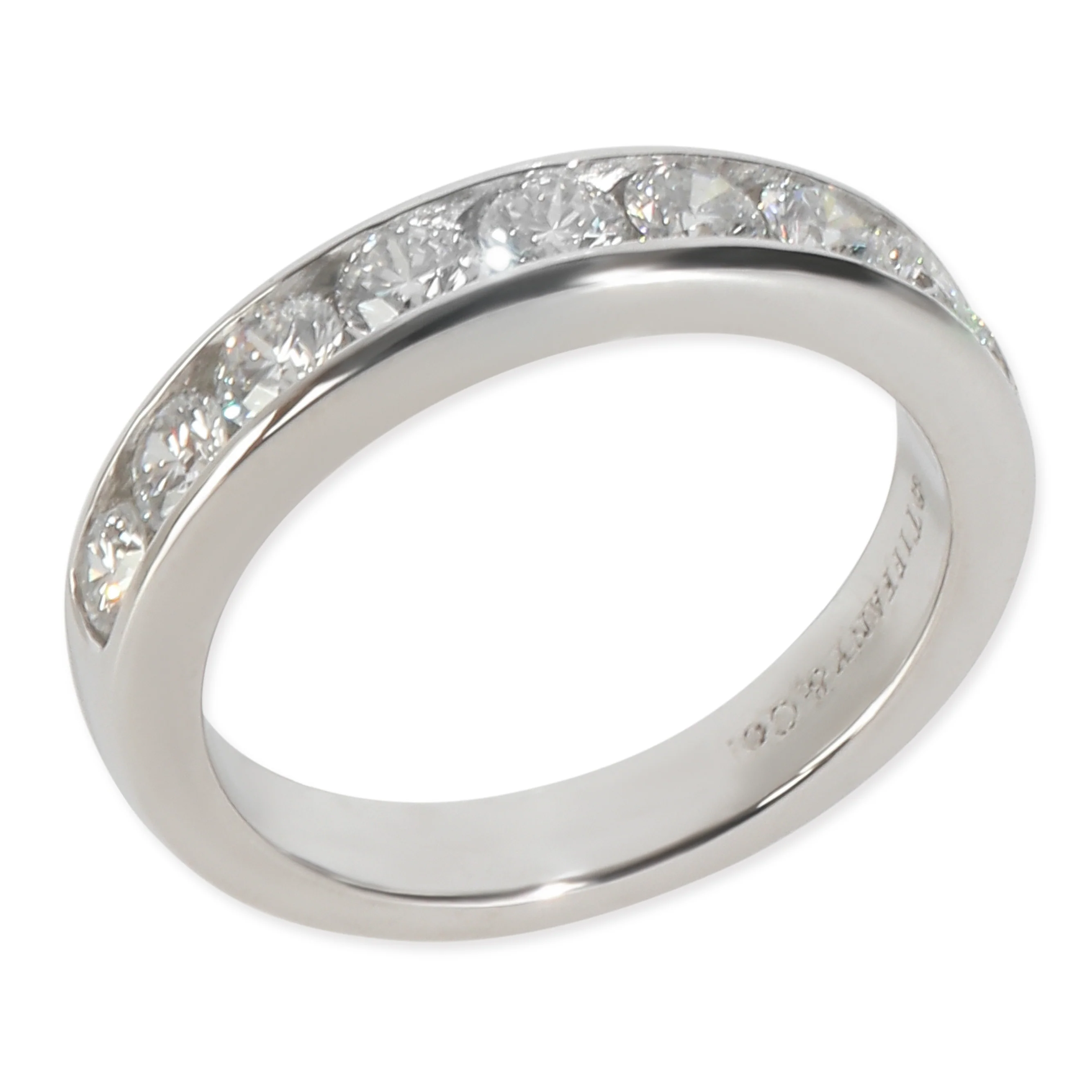 Platinum Diamond Channel Set Band - Image 5