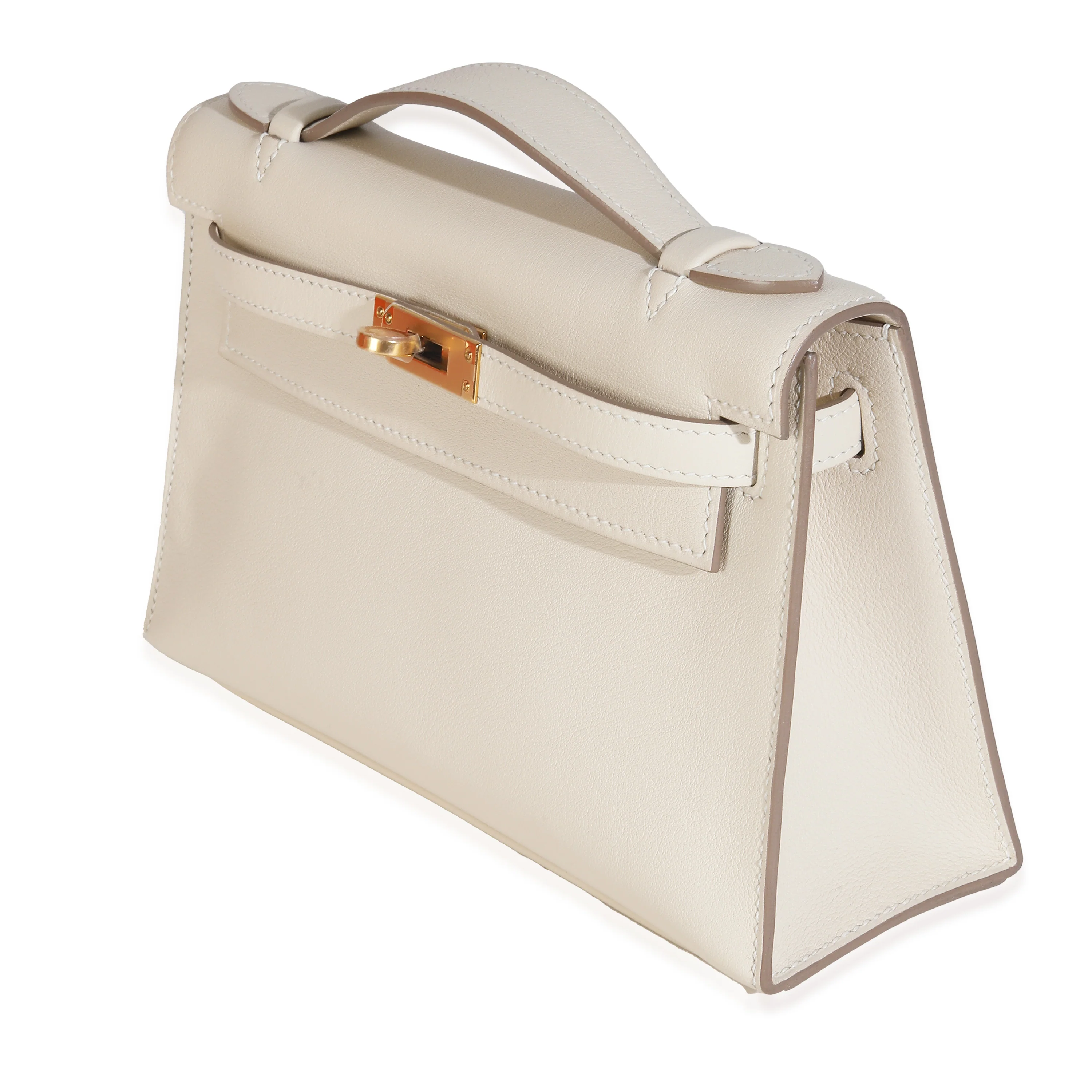 Craie Swift Kelly Pochette Clutch GHW - Image 2