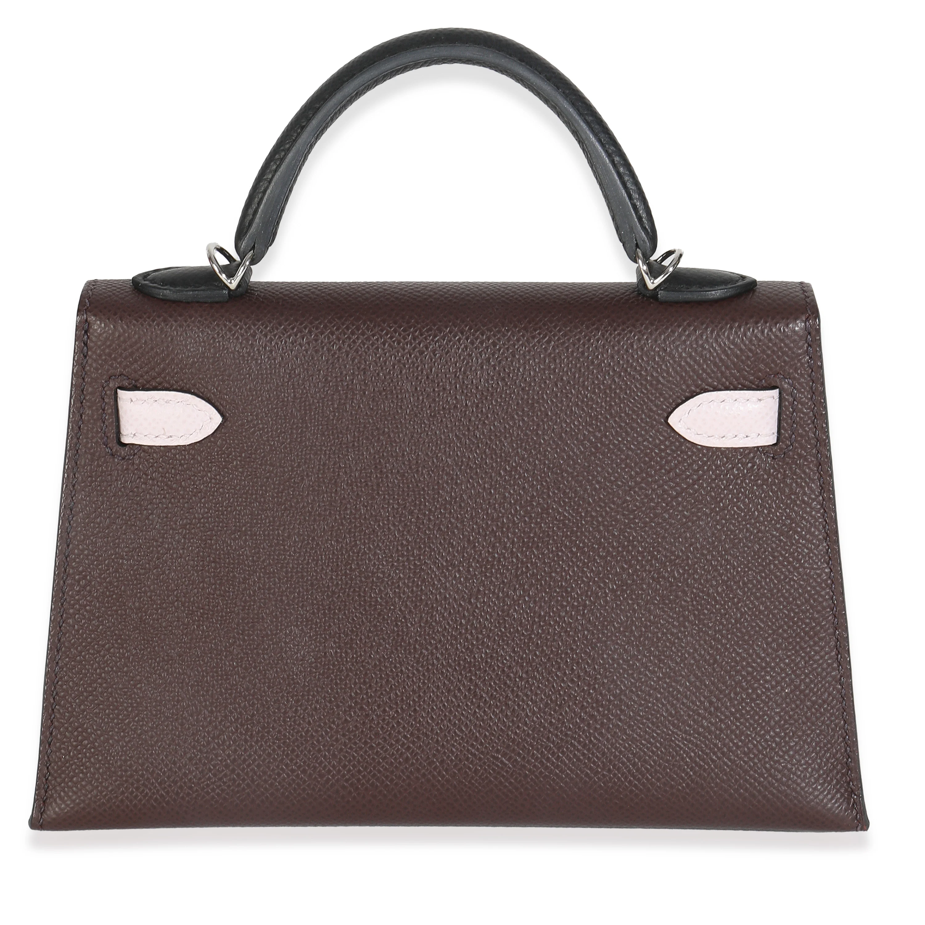 Tri Colour Rouge Sellier Mauve Pale Caban Epsom Sellier Mini Kelly II 20 - Image 5