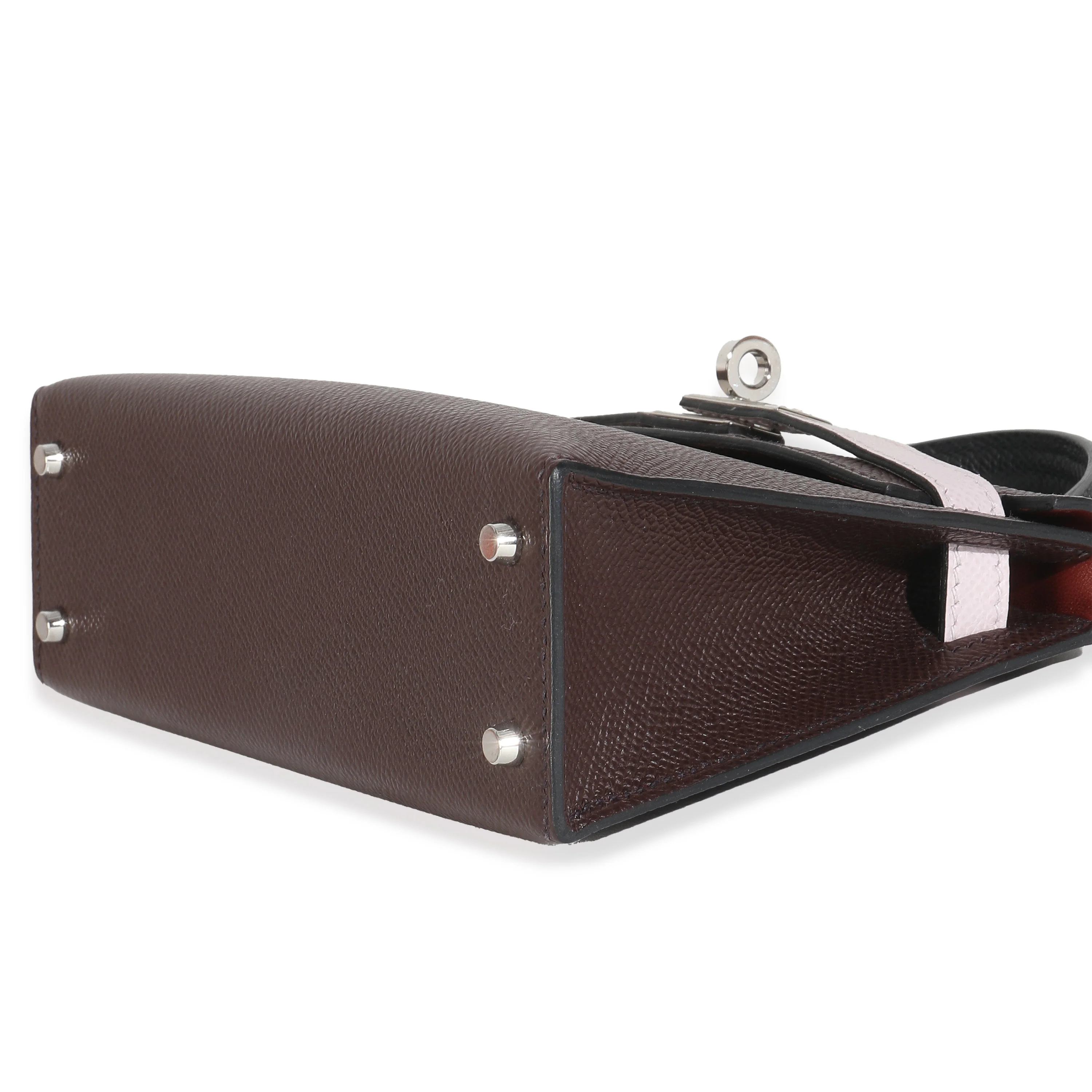 Tri Colour Rouge Sellier Mauve Pale Caban Epsom Sellier Mini Kelly II 20 - Image 7