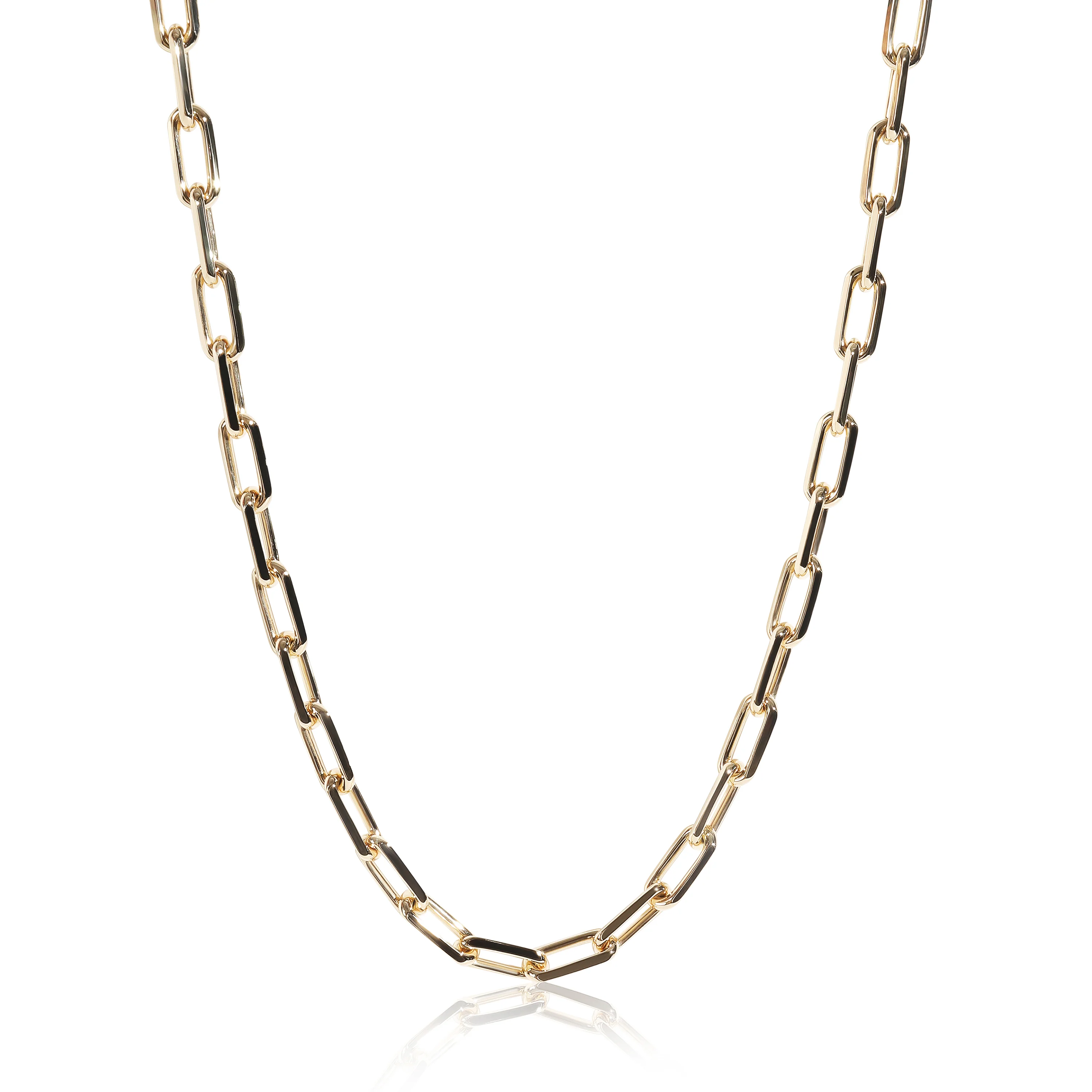 Yellow Gold Santos de Cartier Necklace