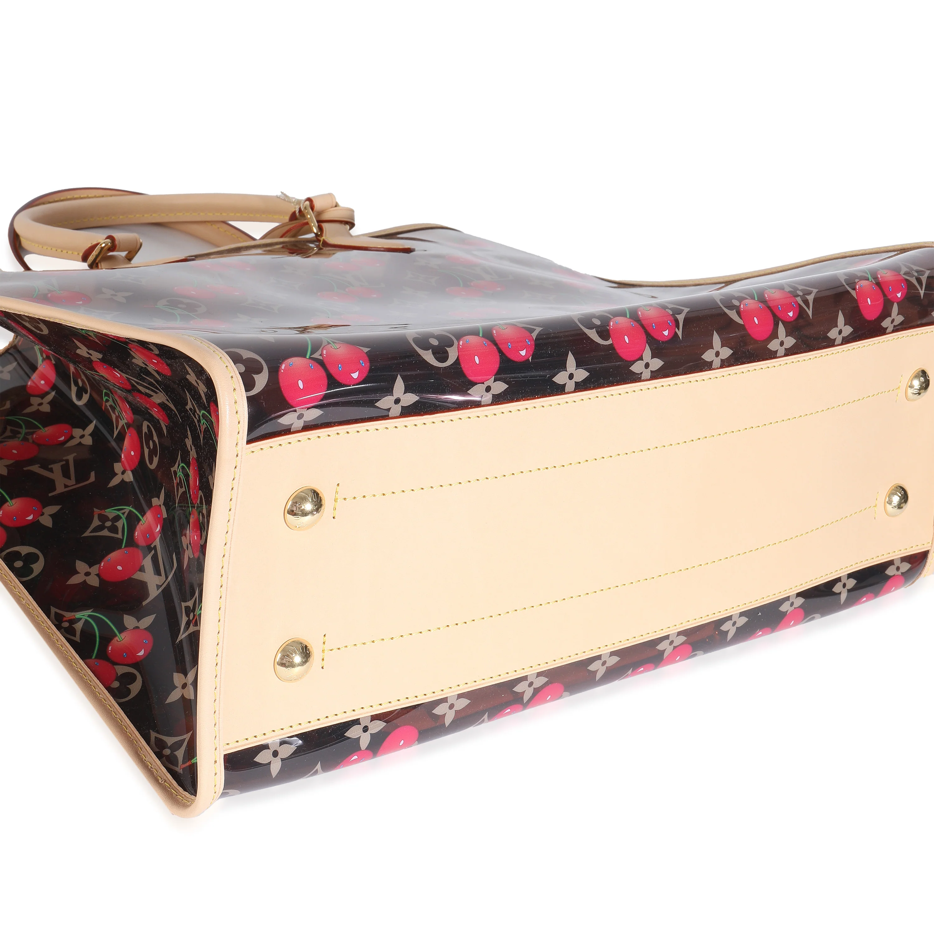 x TM Monogram Cherry Crystal Onthego GM - Image 6
