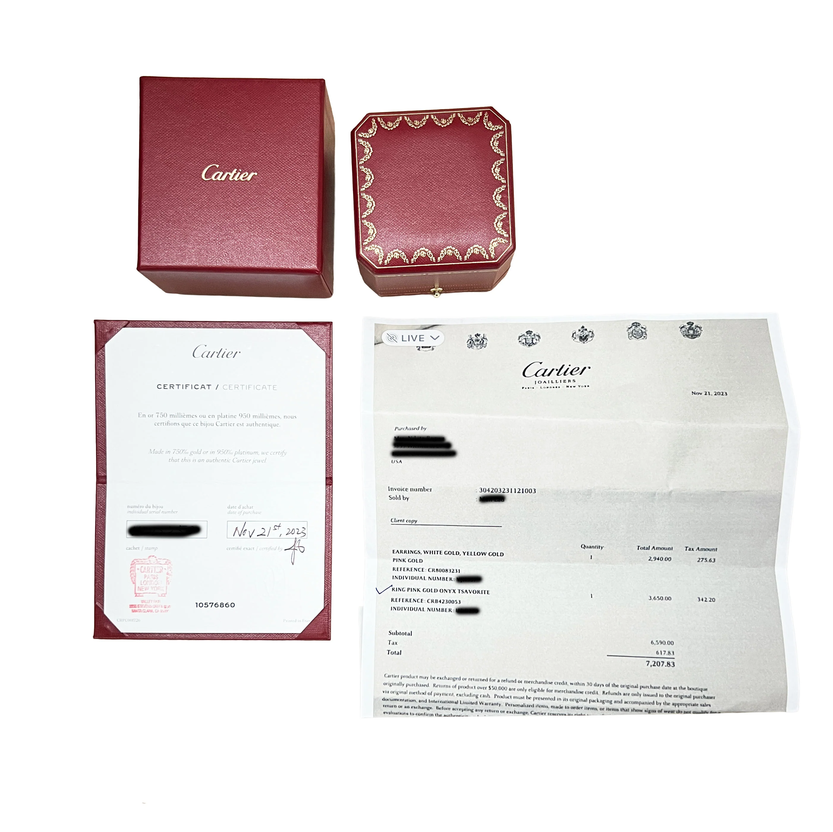 Rose Gold Small Model Panthere de Cartier Ring - Image 4