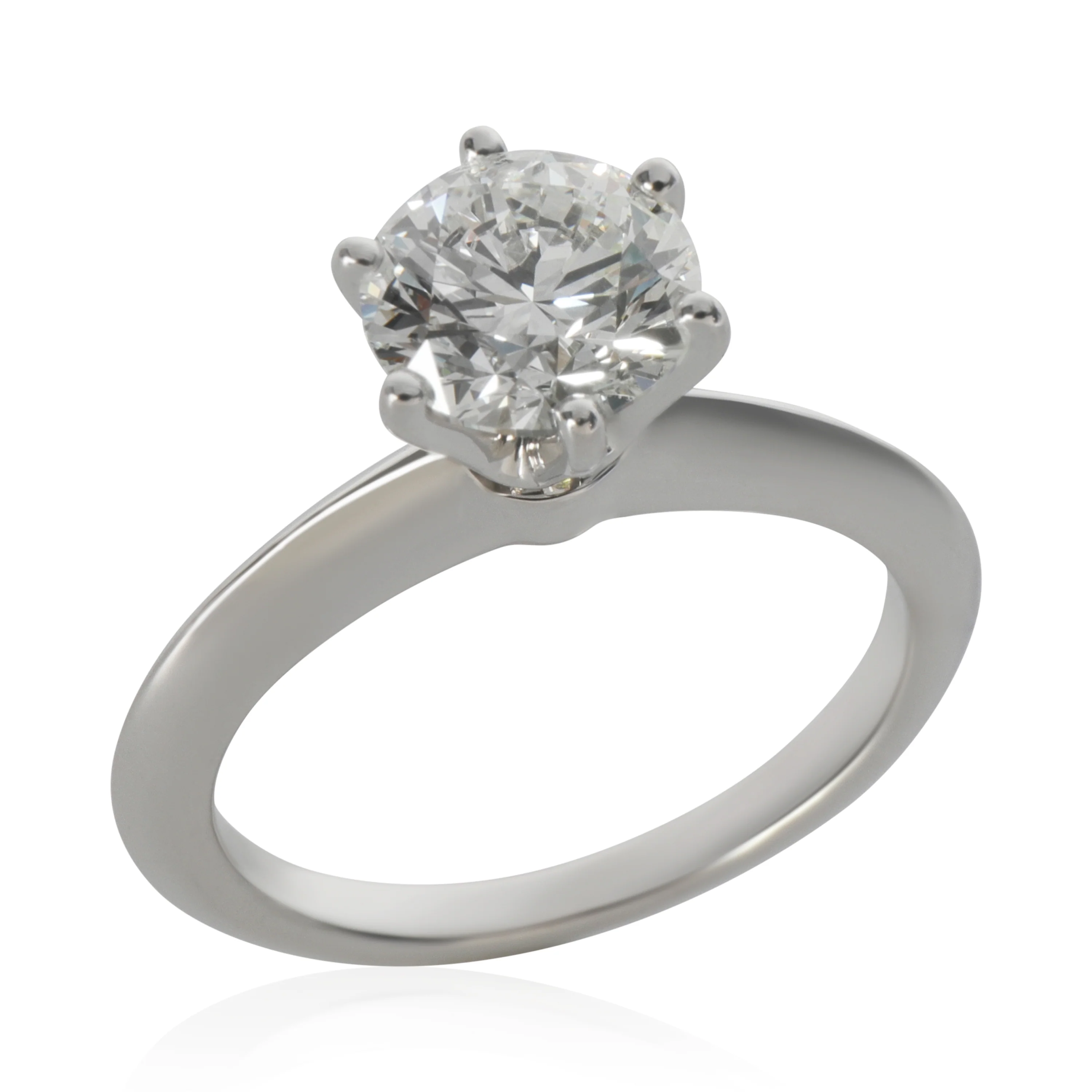 1.28 ct Round Brilliant Diamond Engagement Ring - Image 7