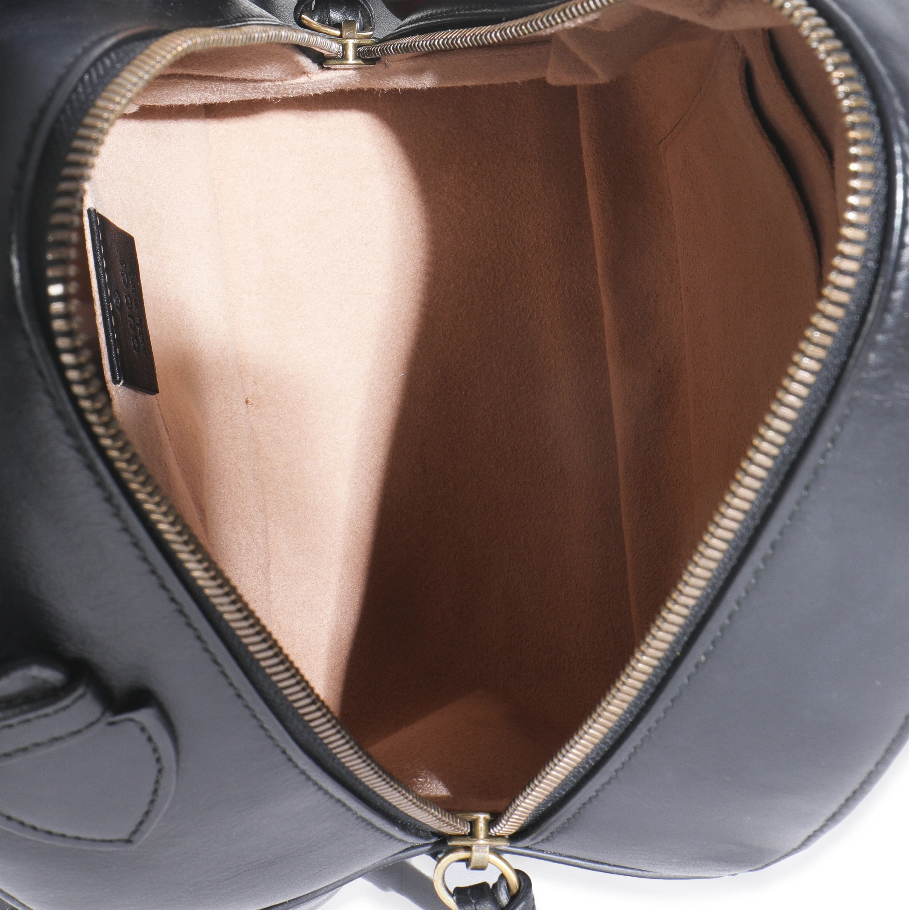 Black Matelasse Calfskin GG Marmont Backpack - Image 6