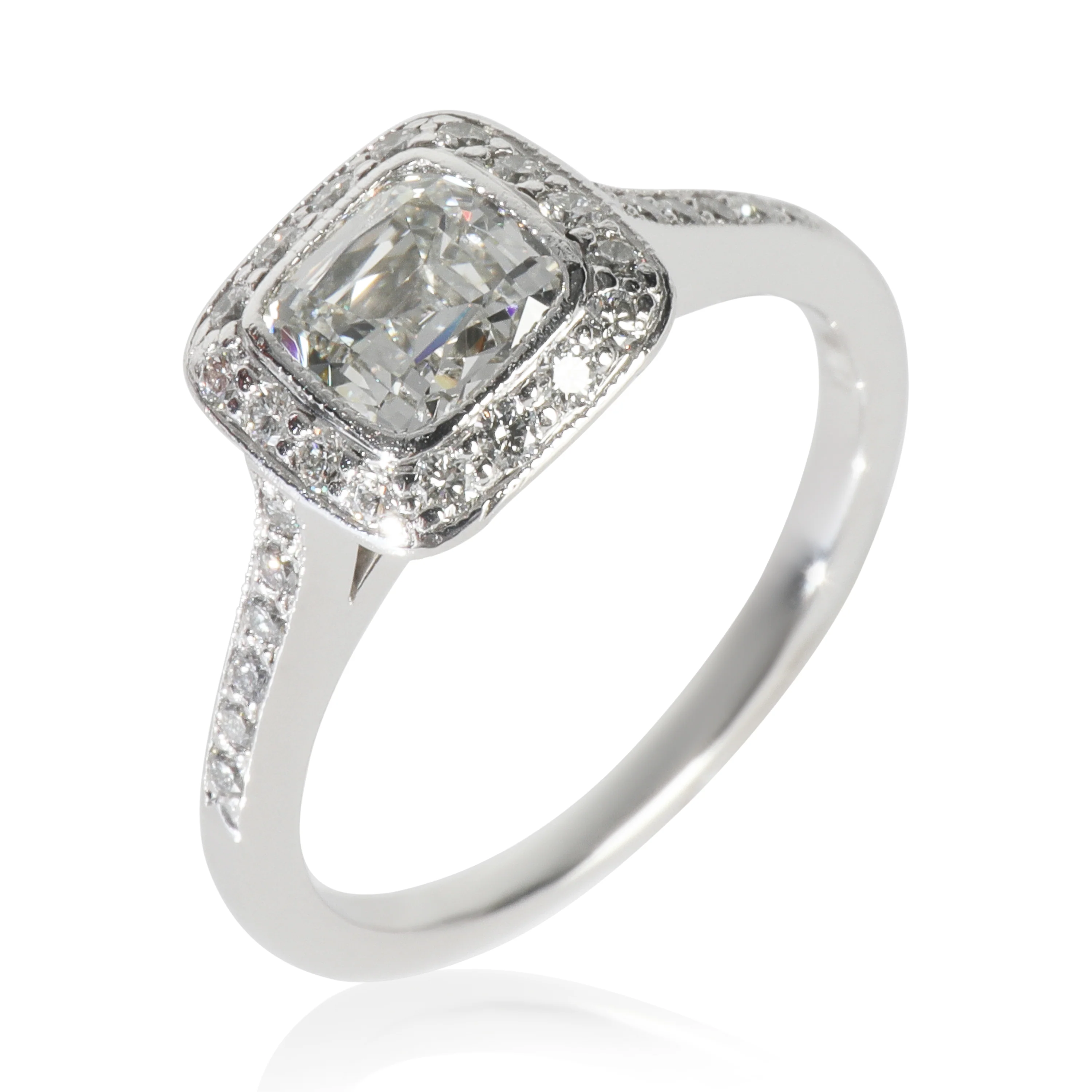 1.01 ct Cushion Modified Diamond Legacy Engagement Ring - Image 5