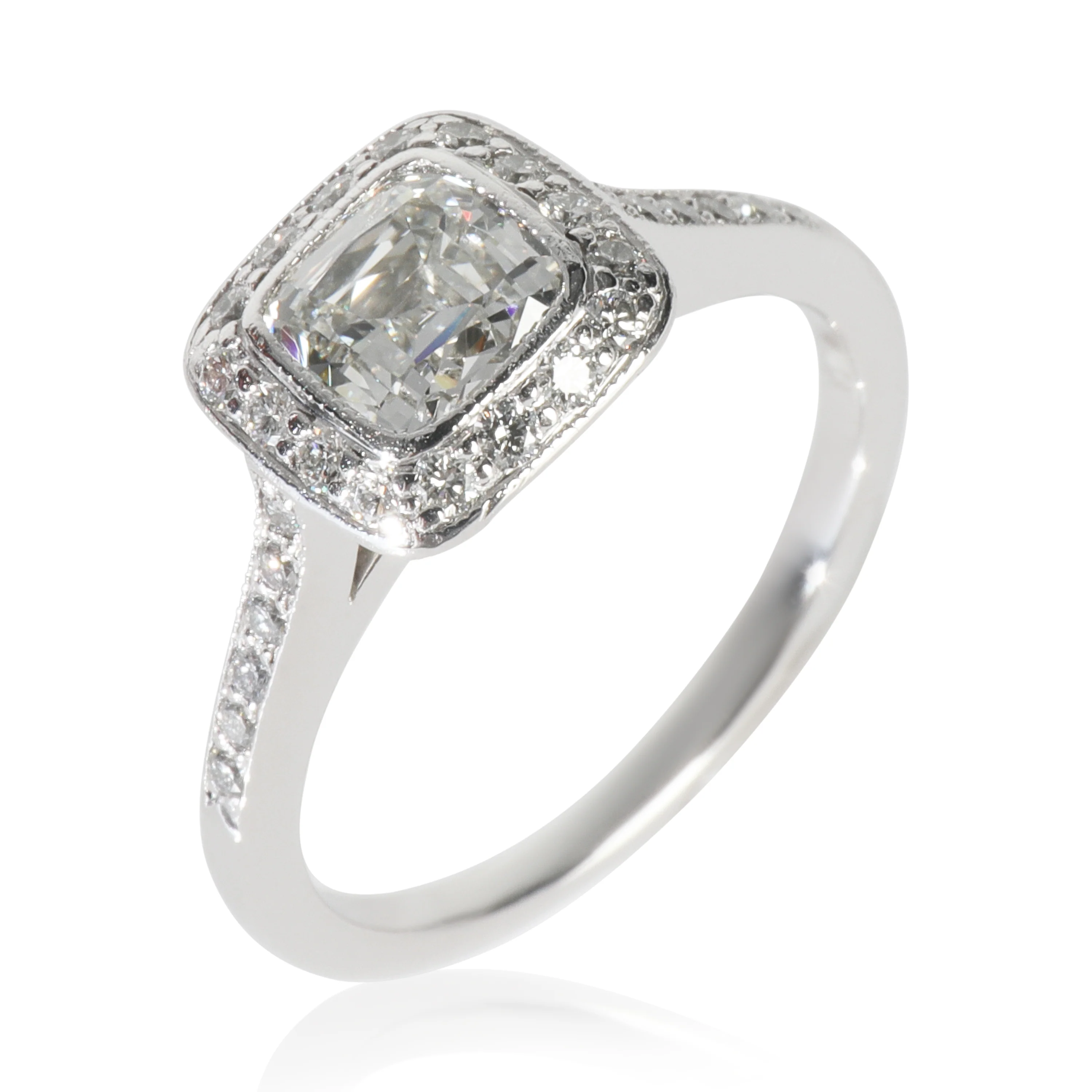 1.01 ct Cushion Modified Diamond Legacy Engagement Ring - Image 7