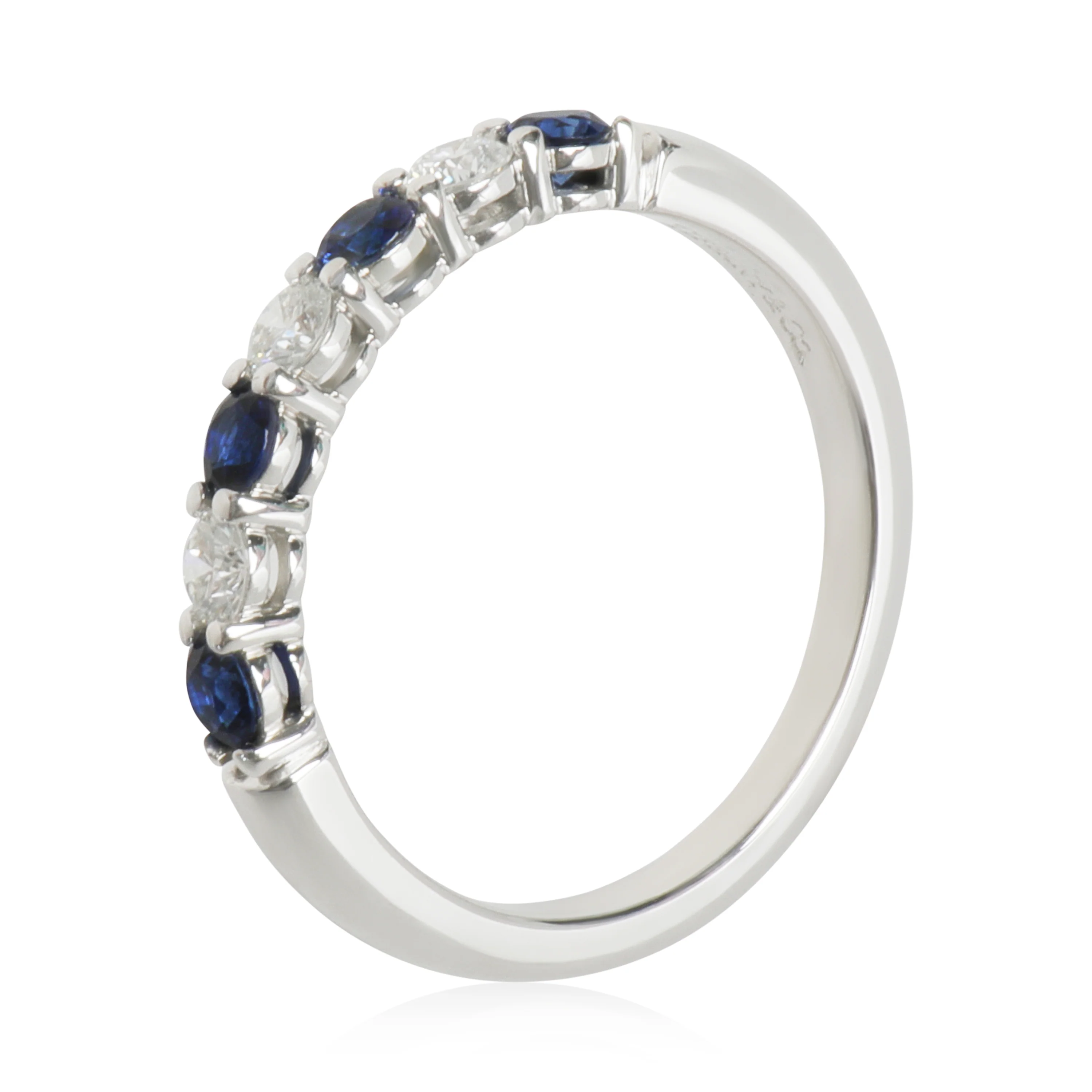 Platinum Diamond Tiffany Together Band - Image 6
