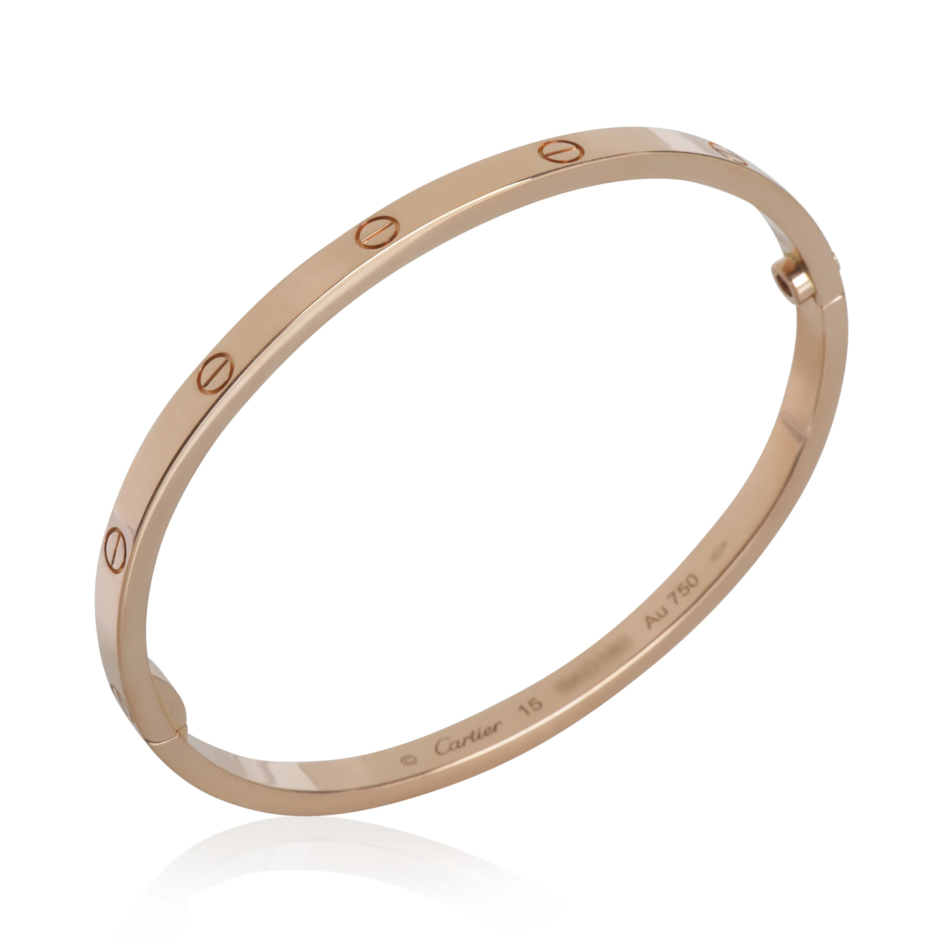 Rose Gold  Small Model Love Bracelet - Image 4