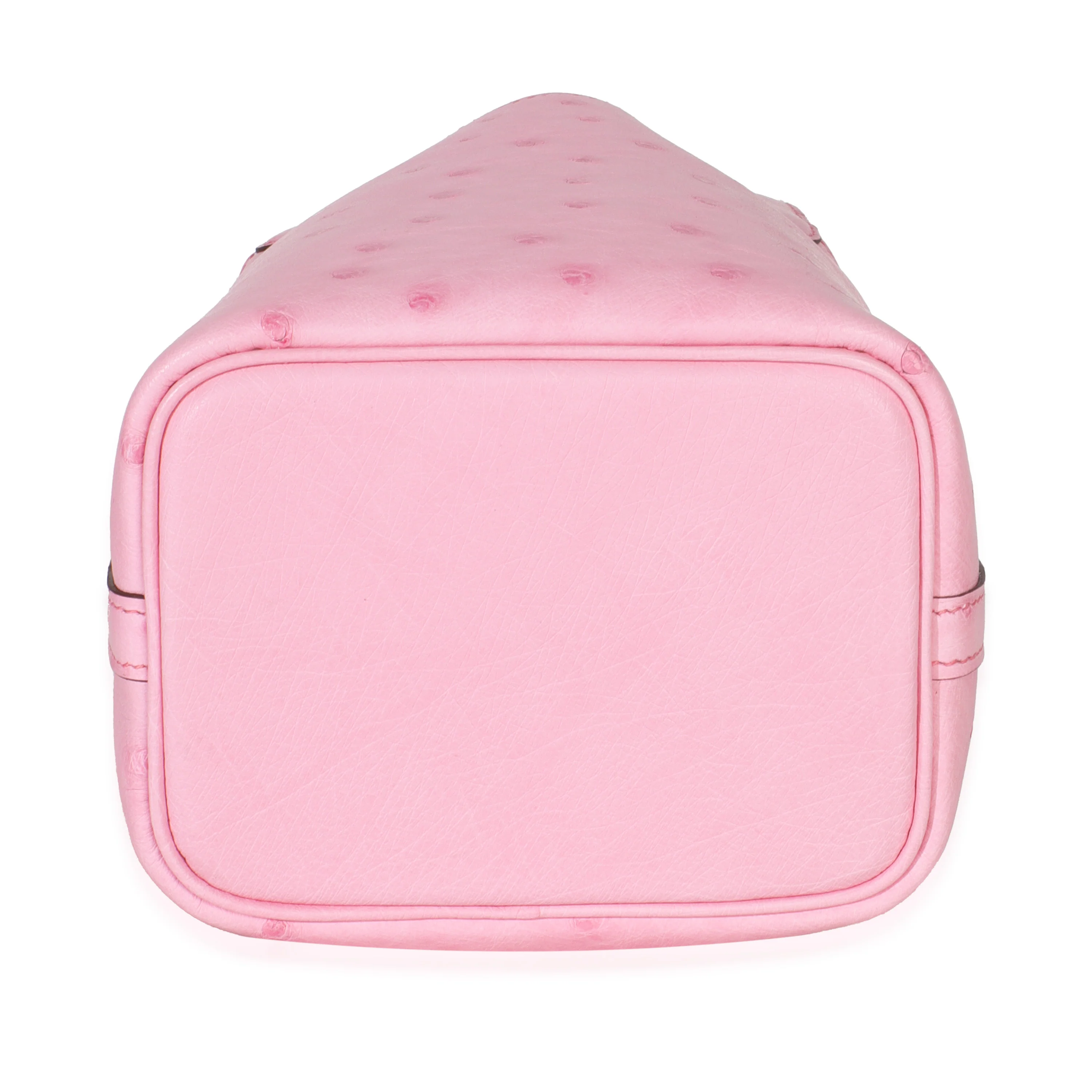 Bubblegum Pink Ostrich Micro Picotin Lock 14 PHW - Image 5
