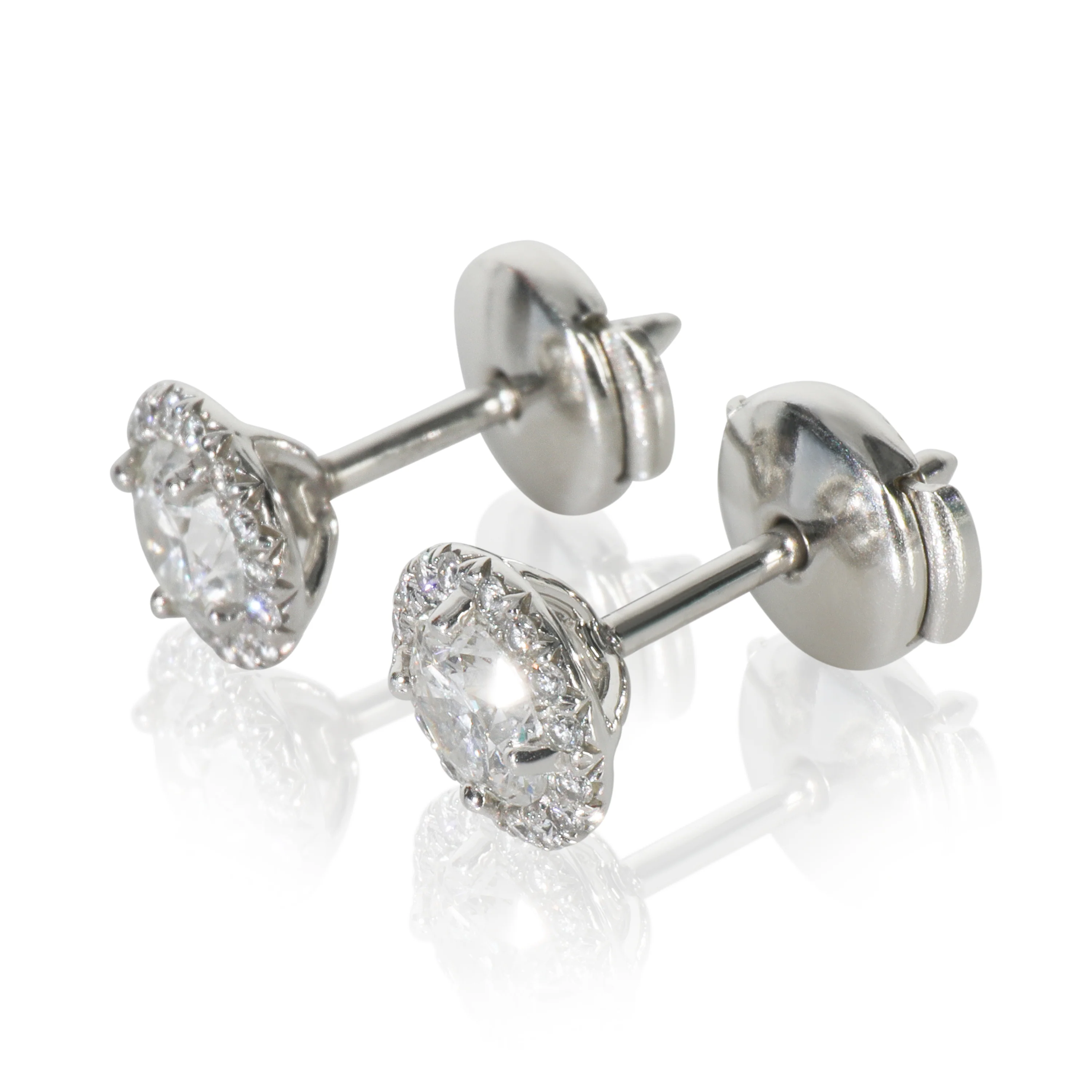 Platinum Diamond Soleste Earrings - Image 2